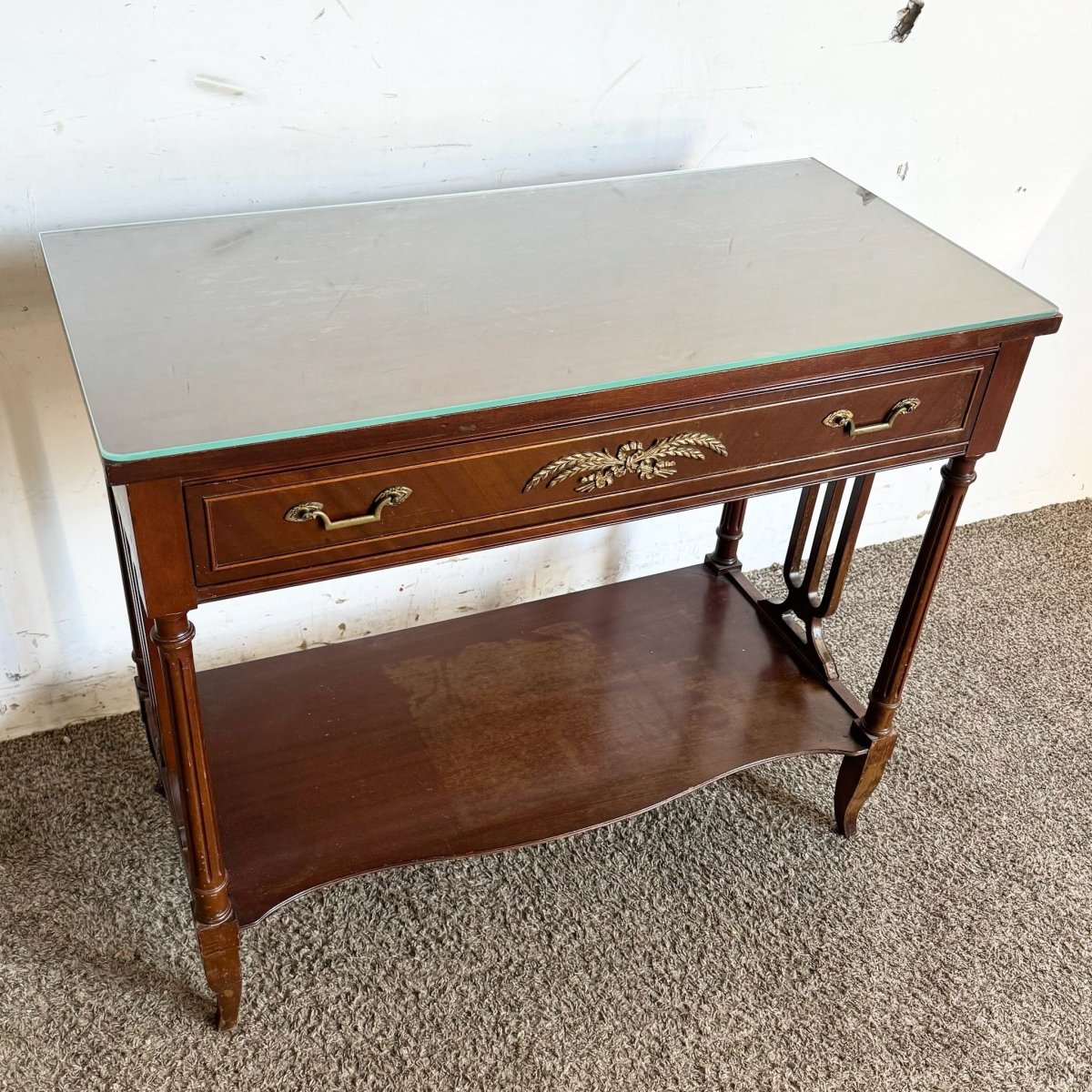 1940s Federal Flamed Mahogany Sideboard by Rway