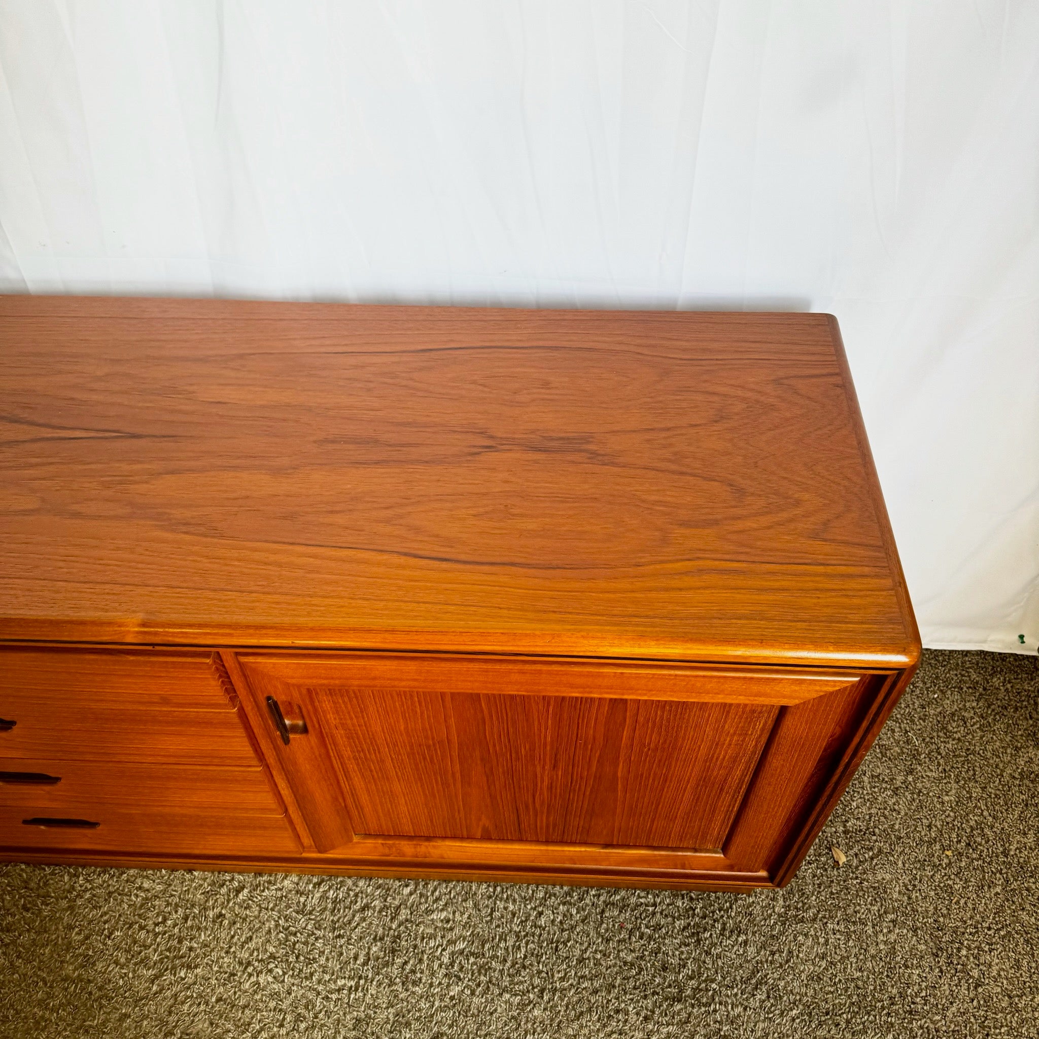 Mid Century Modern Teak Credenza