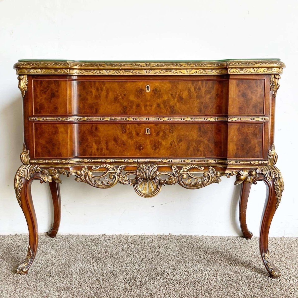 Antique Altona Rococo Chest of Drawers, by Irwin - Dolphin & Flamingo