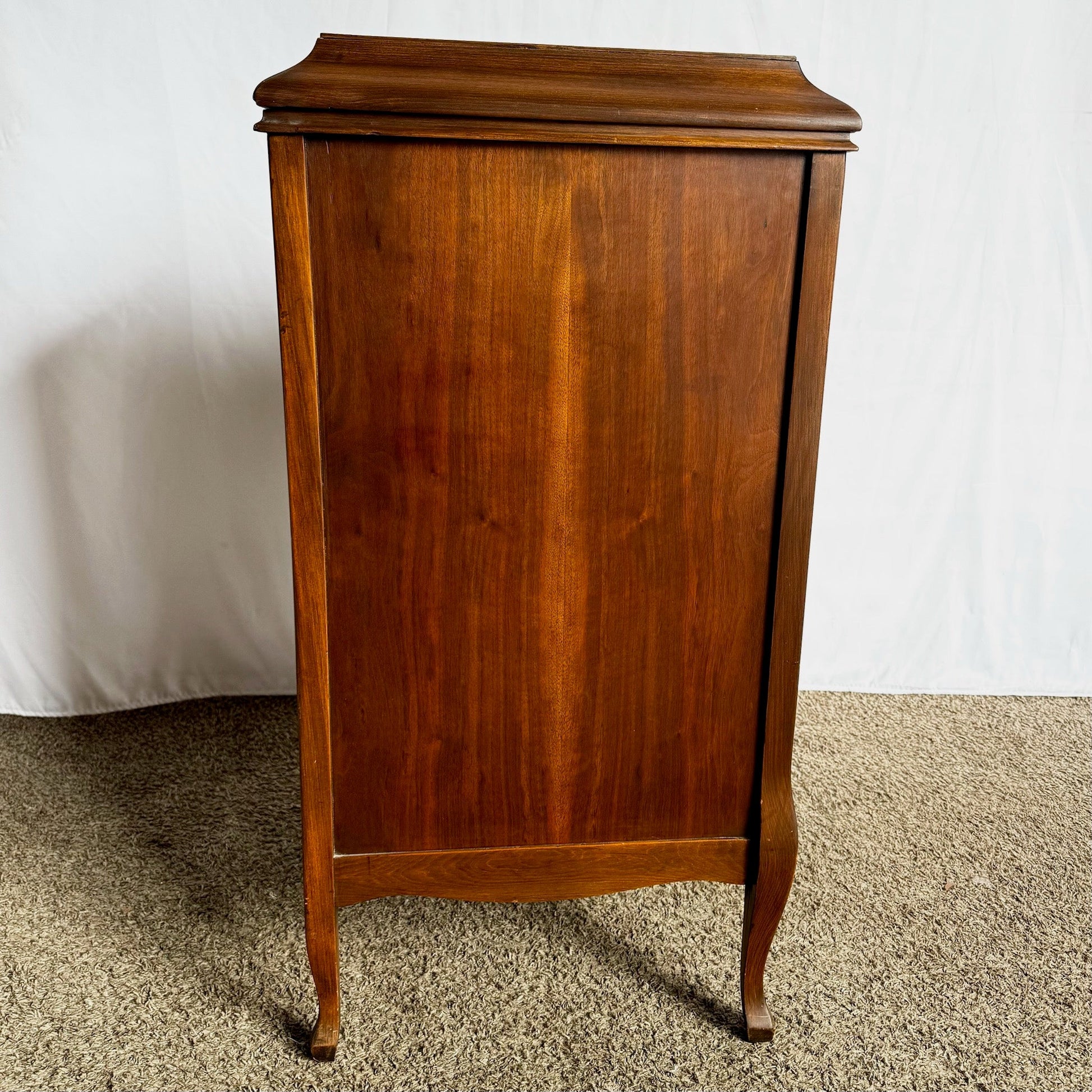 Antique Columbia Grafonola Phonograph Turn Table - Dolphin & Flamingo