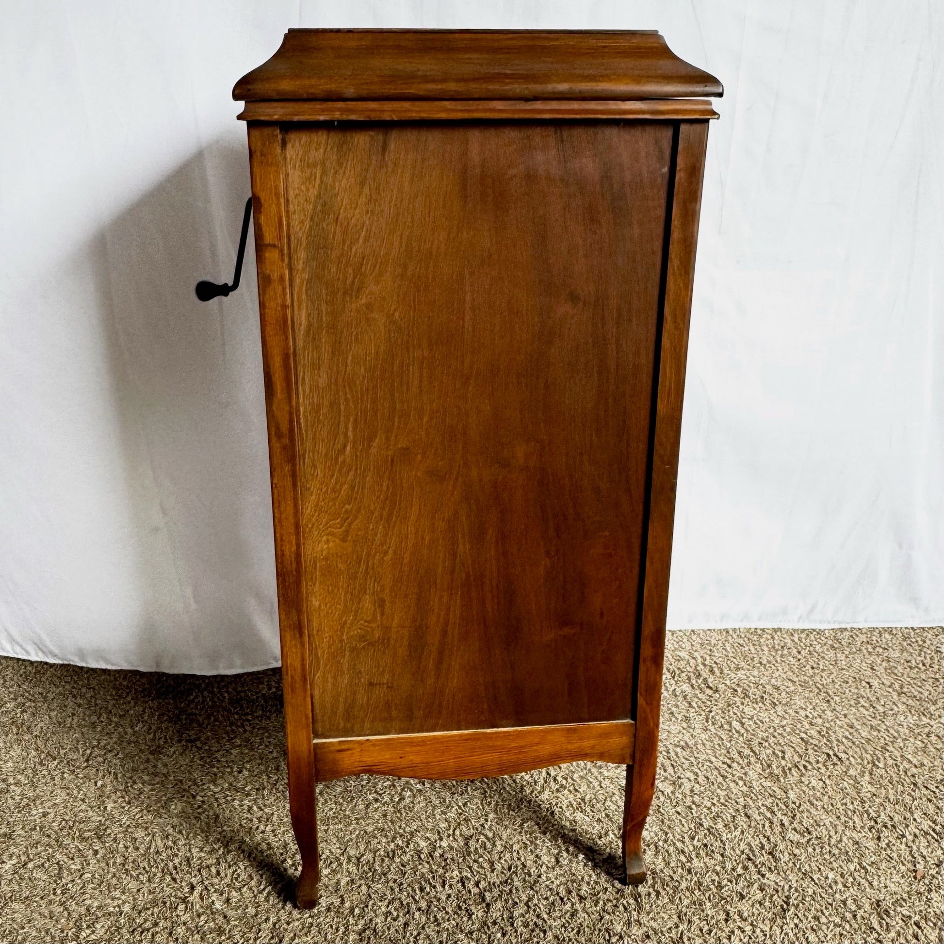 Antique Columbia Grafonola Phonograph Turn Table - Dolphin & Flamingo