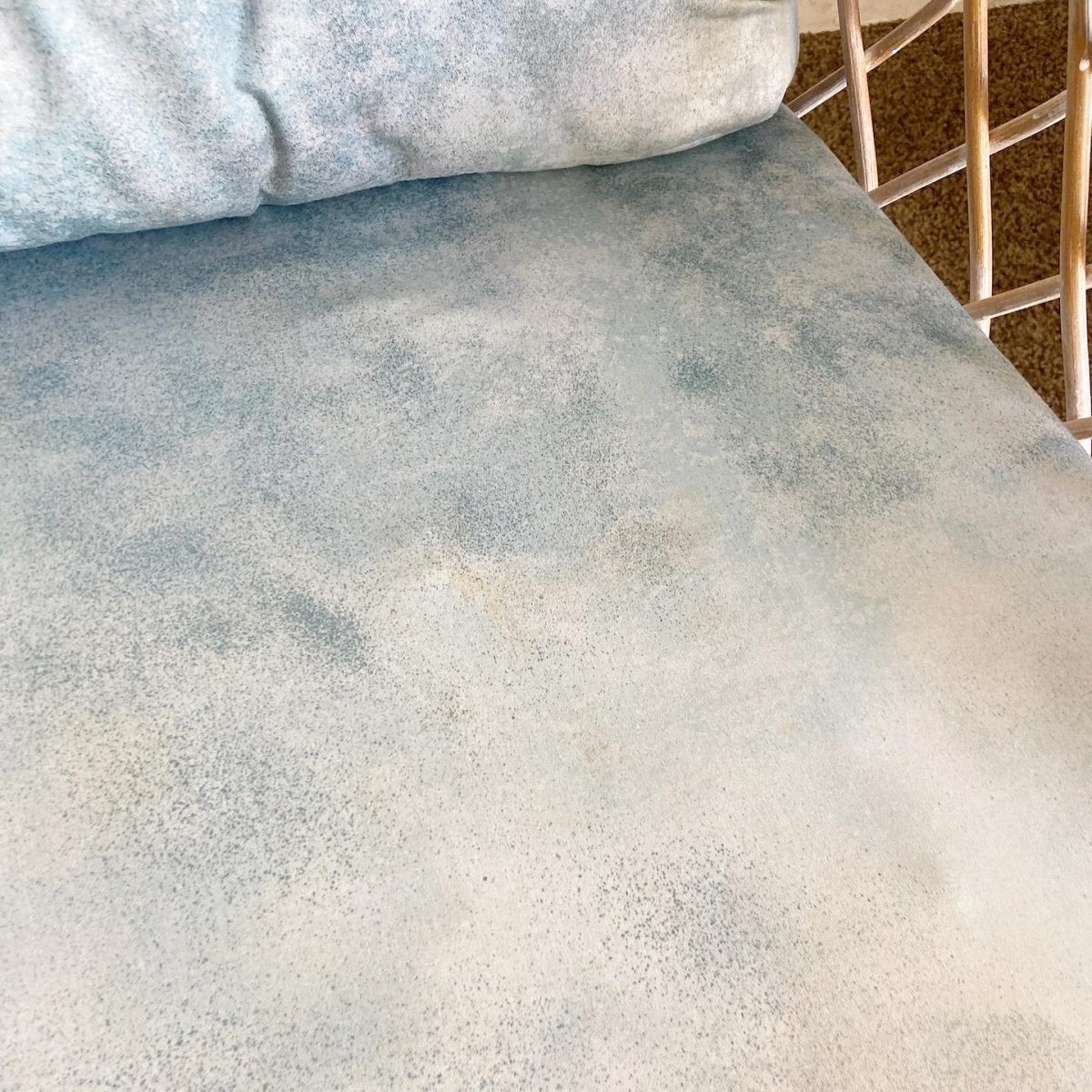 Boho Chic Pencil Reed Rattan Love Seat by Henry Link - Dolphin & Flamingo