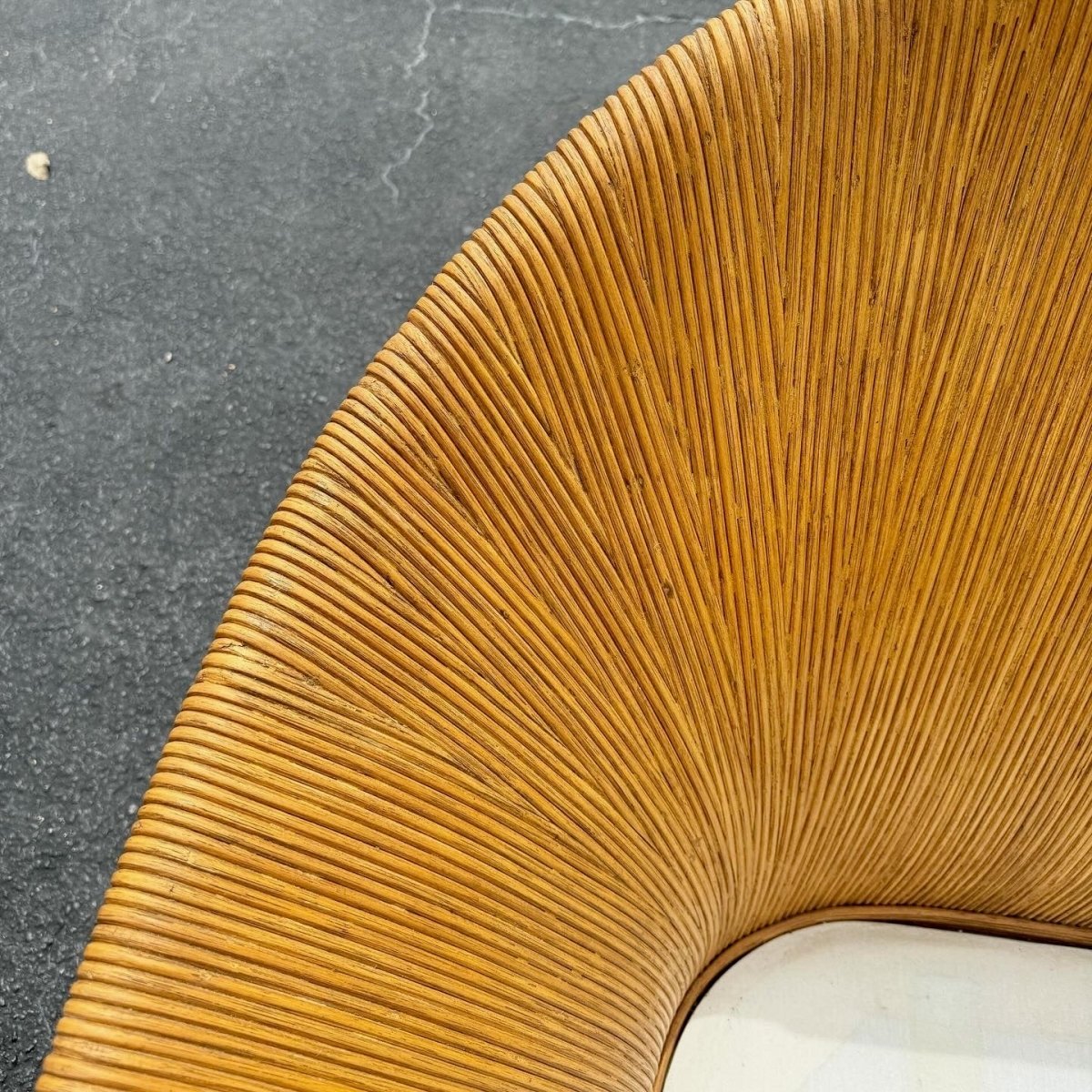 Boho Chic Pencil Reed Ribbon Love Seat Sofa - Dolphin & Flamingo