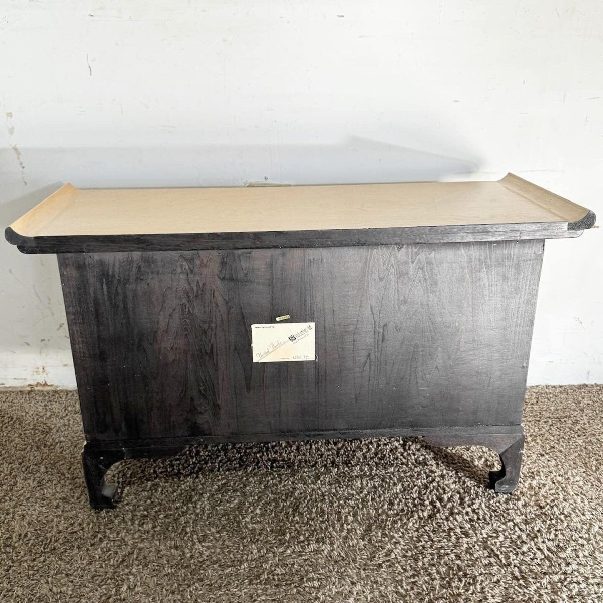 Chinoiserie Elm High Point Altar/Chest/Sideboard - Dolphin & Flamingo