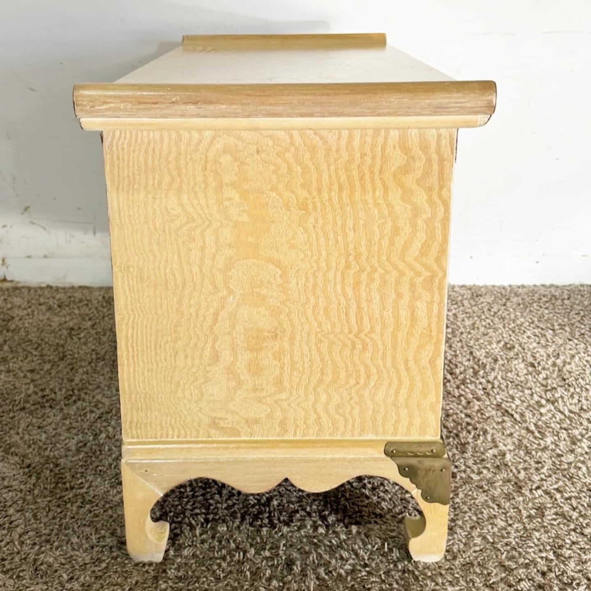 Chinoiserie Elm High Point Altar/Chest/Sideboard - Dolphin & Flamingo
