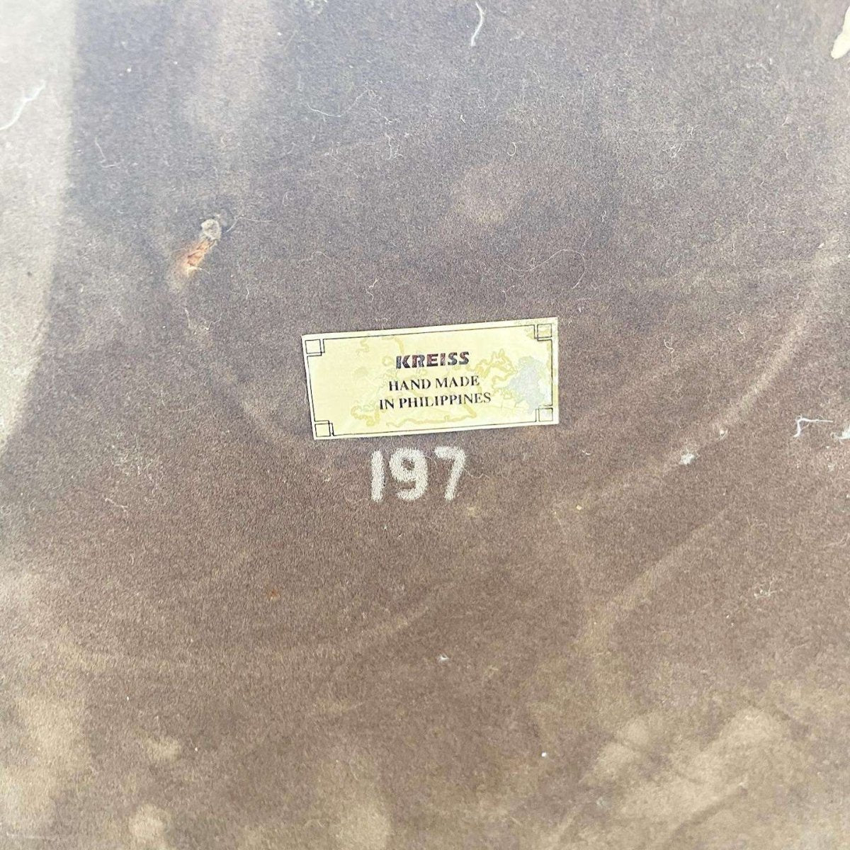 Marble and Wood Floor Lamp - Dolphin & Flamingo