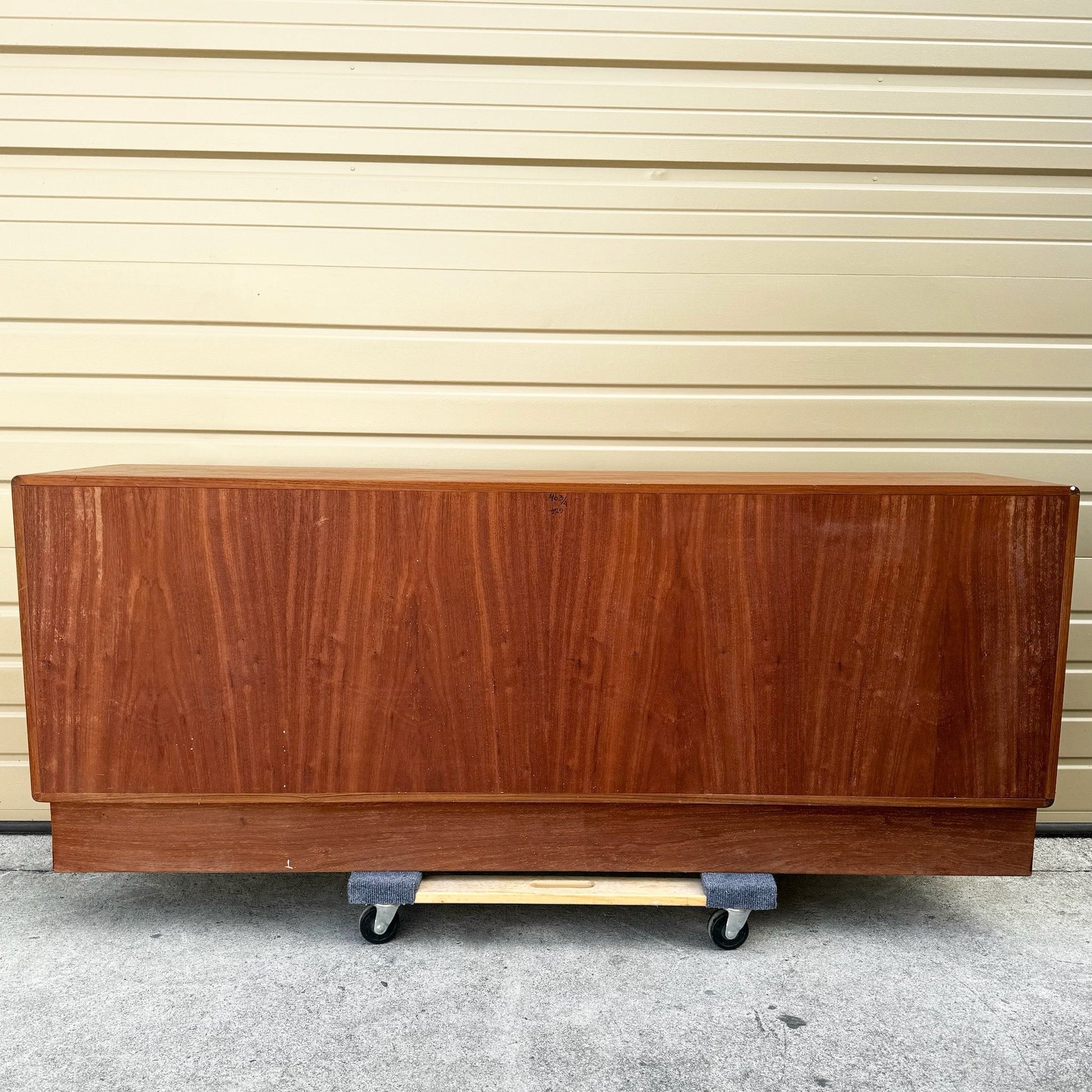 Mid Century Modern Teak Credenza - Dolphin & Flamingo