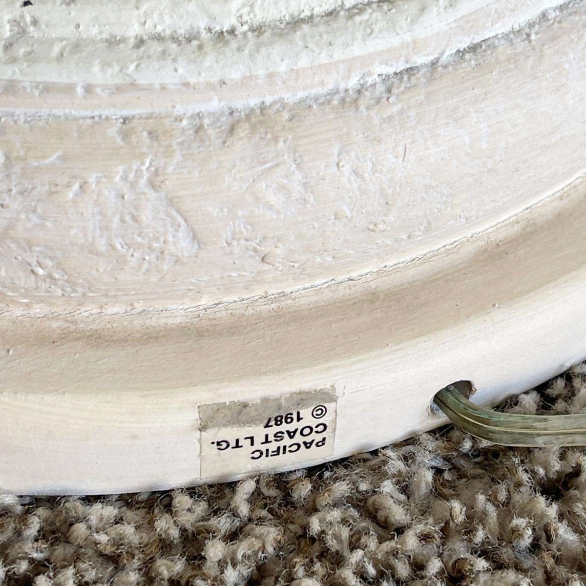 Postmodern Ceramic Vase With Handles Floor Lamp by Pacific Coast Lighting - Dolphin & Flamingo