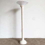 Postmodern Ribbed Color Speckled Pillar Floor Lamp - Dolphin & Flamingo