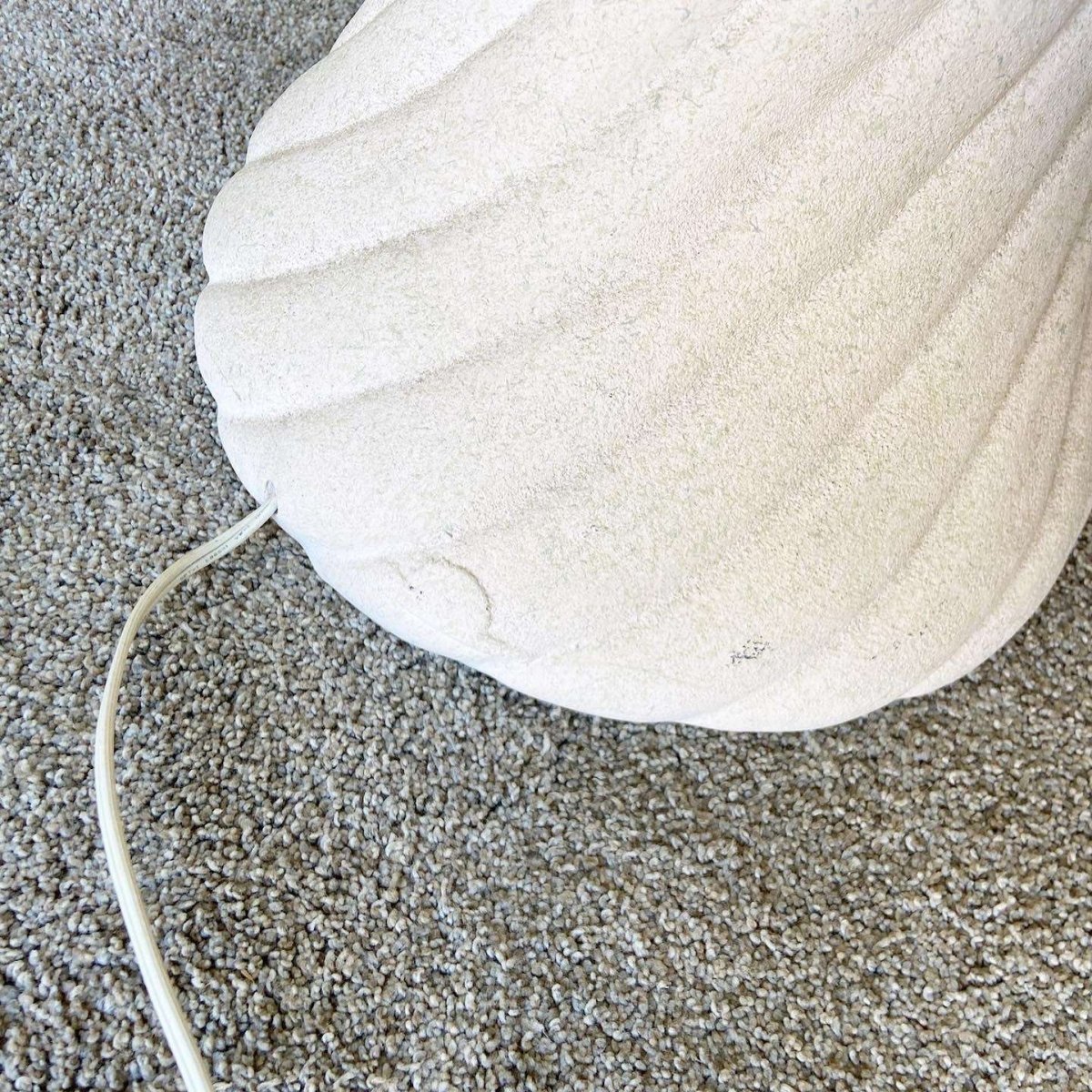Postmodern Spiral Swirl Ceramic Floor Lamp - Dolphin & Flamingo