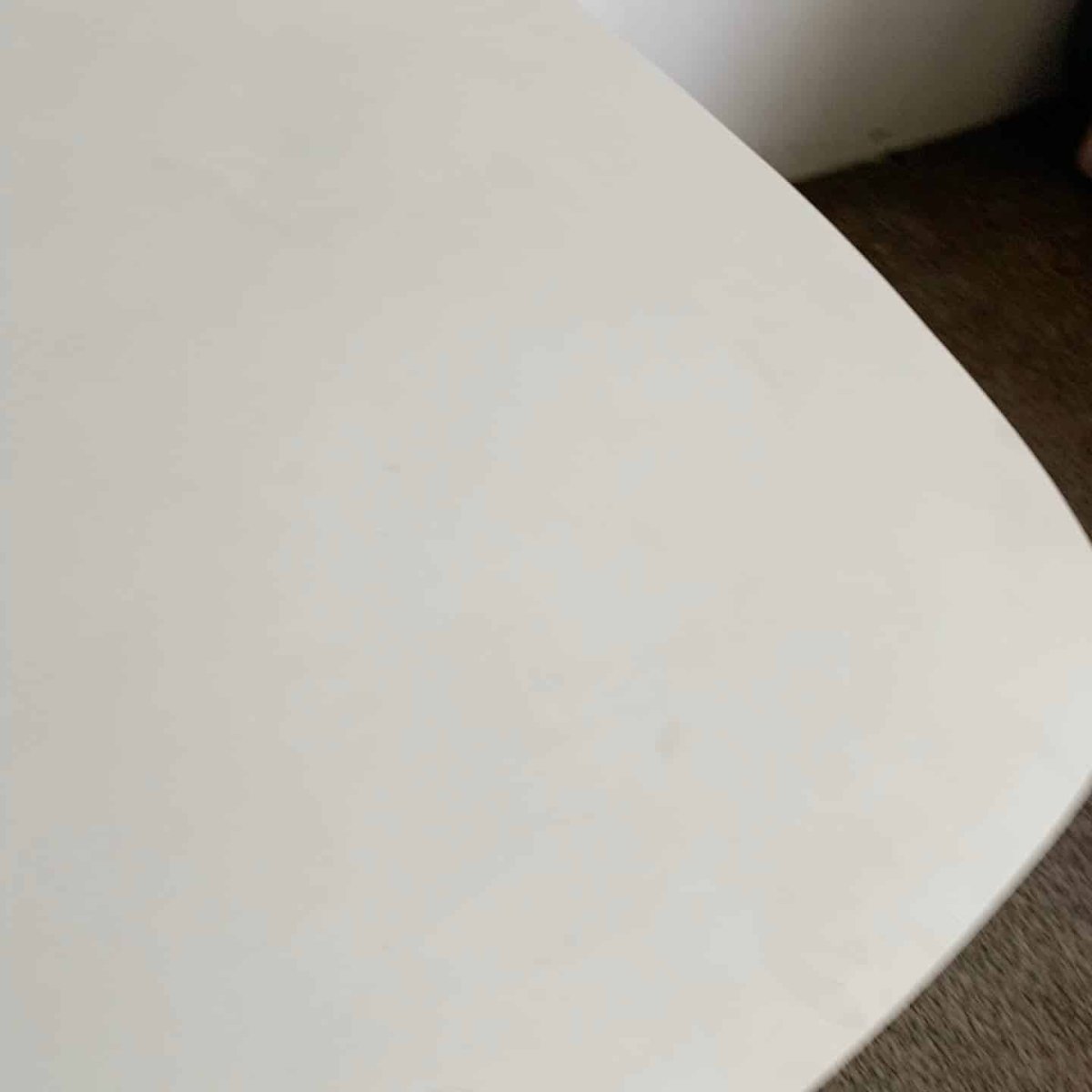 Postmodern Teal and White Laminate Dining Table - Dolphin & Flamingo