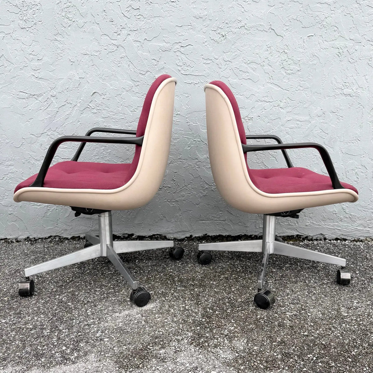 1988 Vintage Tufted Office Chairs by Steelcase - Set of 6