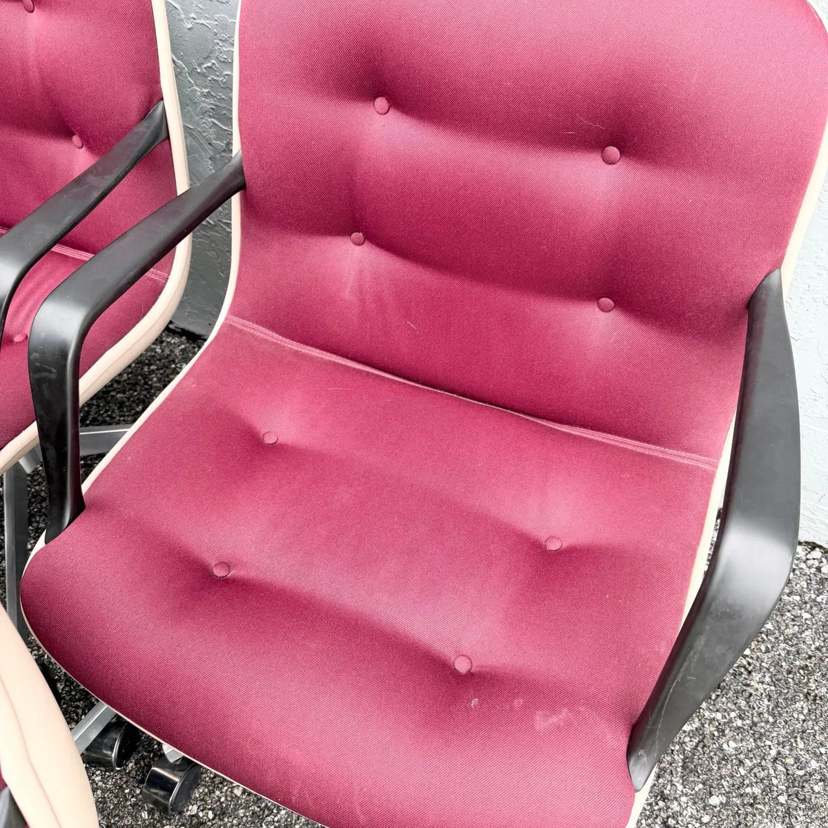 1988 Vintage Tufted Office Chairs by Steelcase - Set of 6