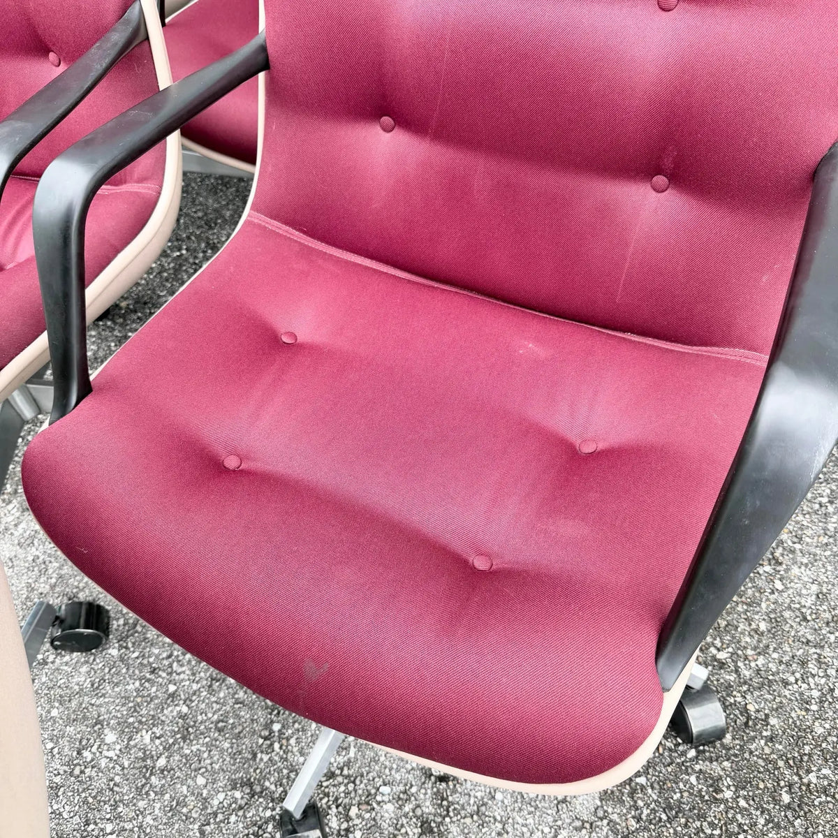 1988 Vintage Tufted Office Chairs by Steelcase - Set of 6