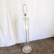 Vintage Mid Century Modern Lucite Floor Lamp