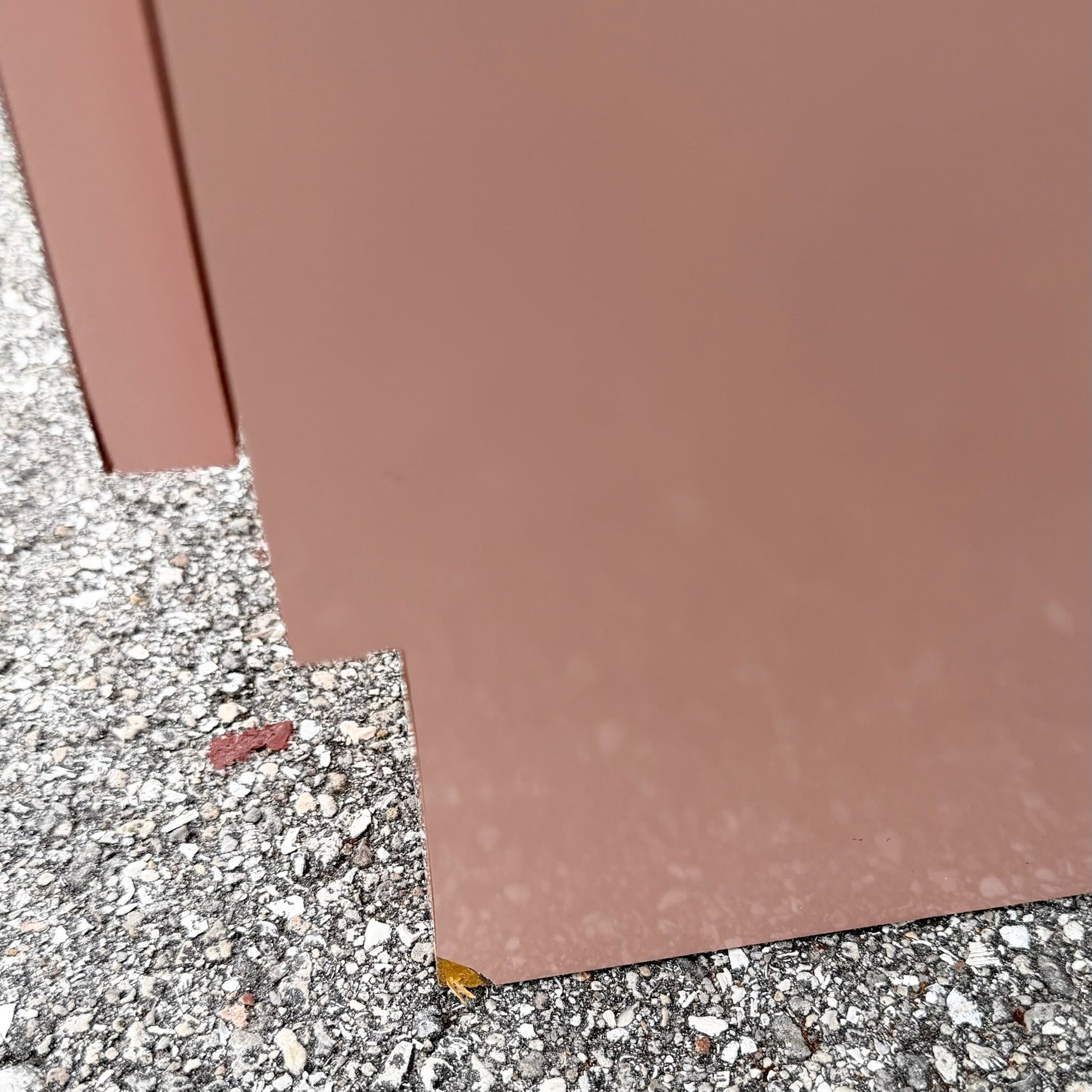 Postmodern Pink Gloss Laminate Waterfall Highboy/Lingerie Armoire Dolphin & Flamingo
