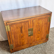 Vintage “Scene One” Campaign Cabinet/Sideboard by Henredon