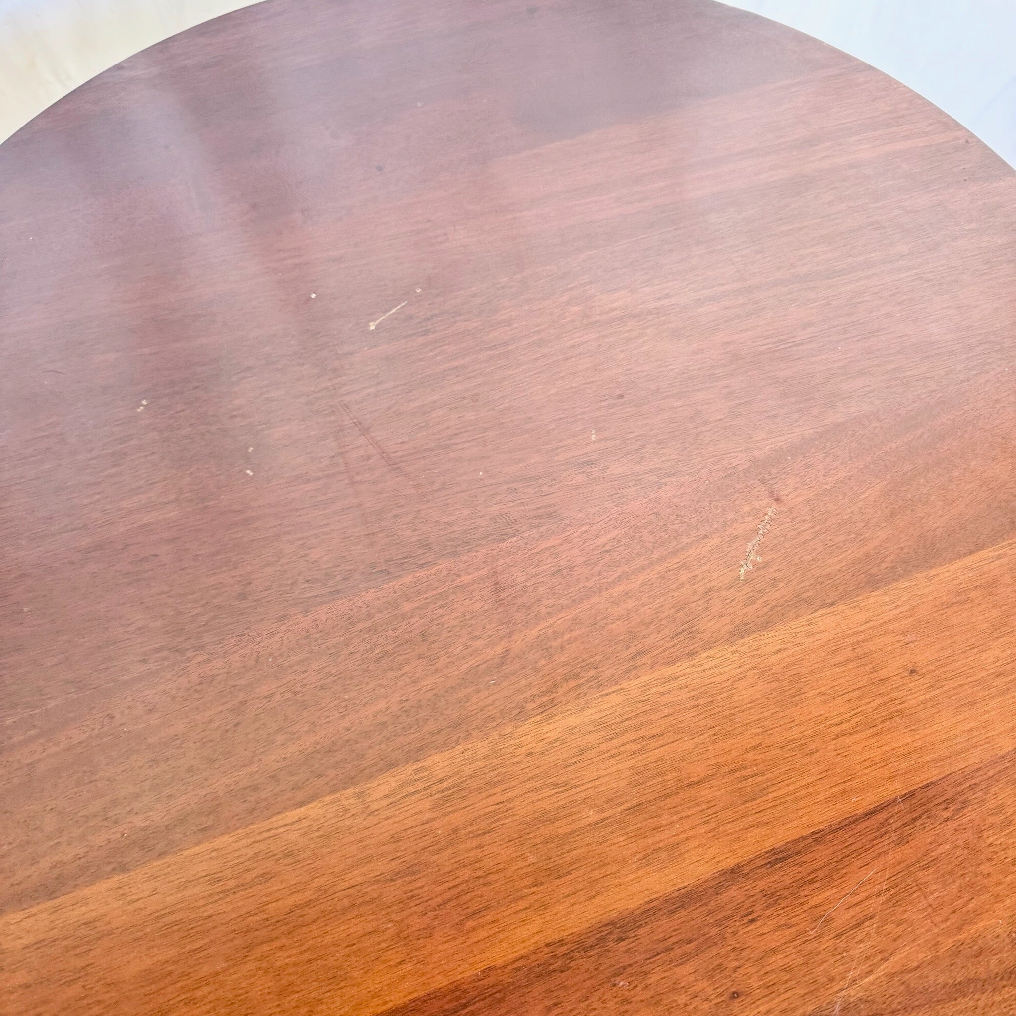 Antique Colonial Wooden Tilt Top Occasional/Bird Cage Table