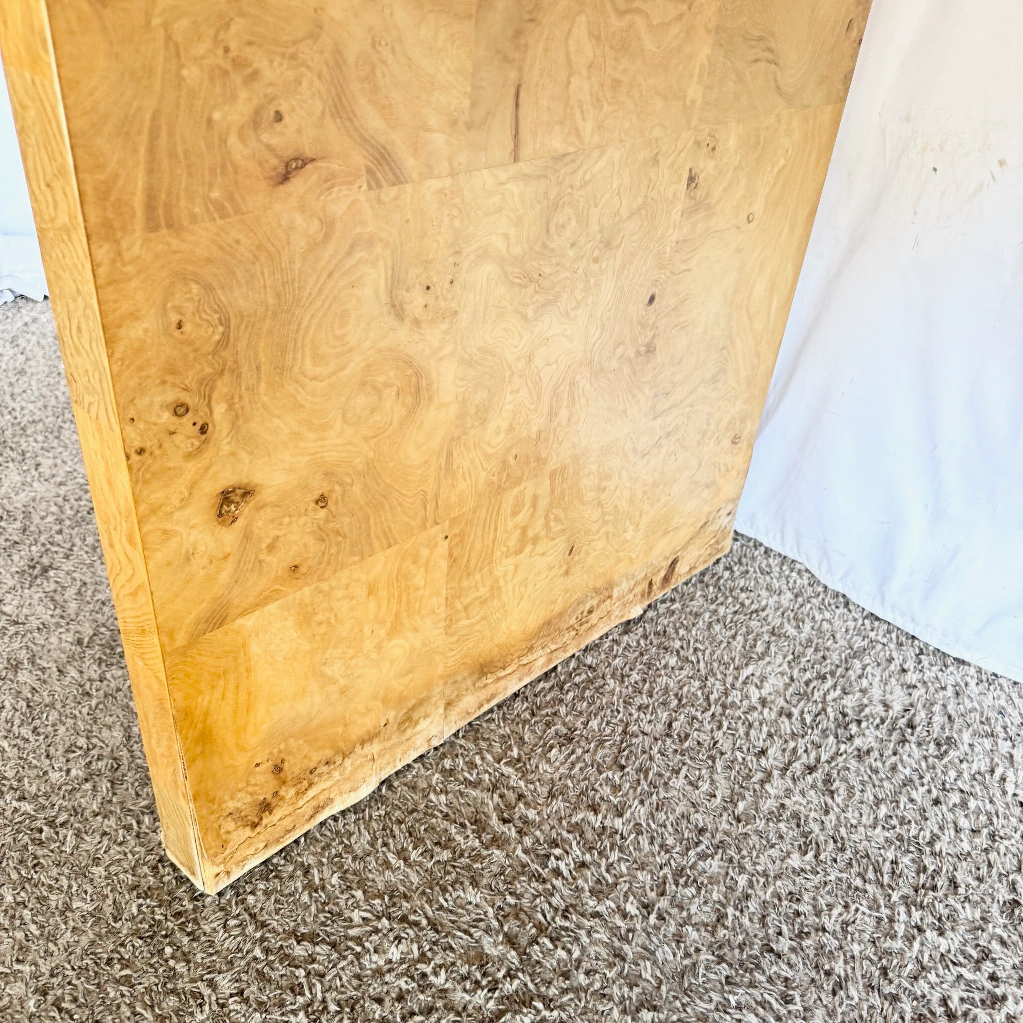 Henredon Scene Two Burlwood Waterfall Desk