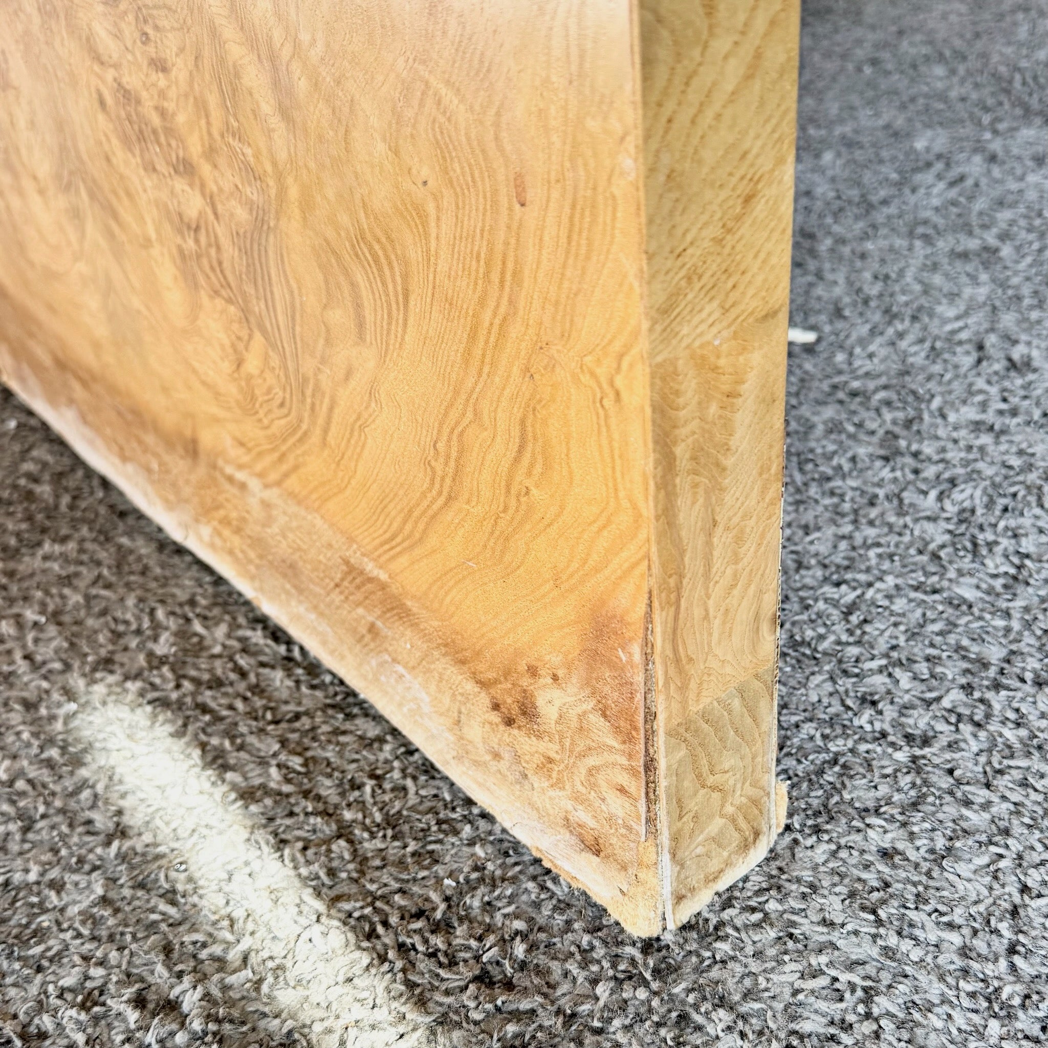 Henredon Scene Two Burlwood Waterfall Desk