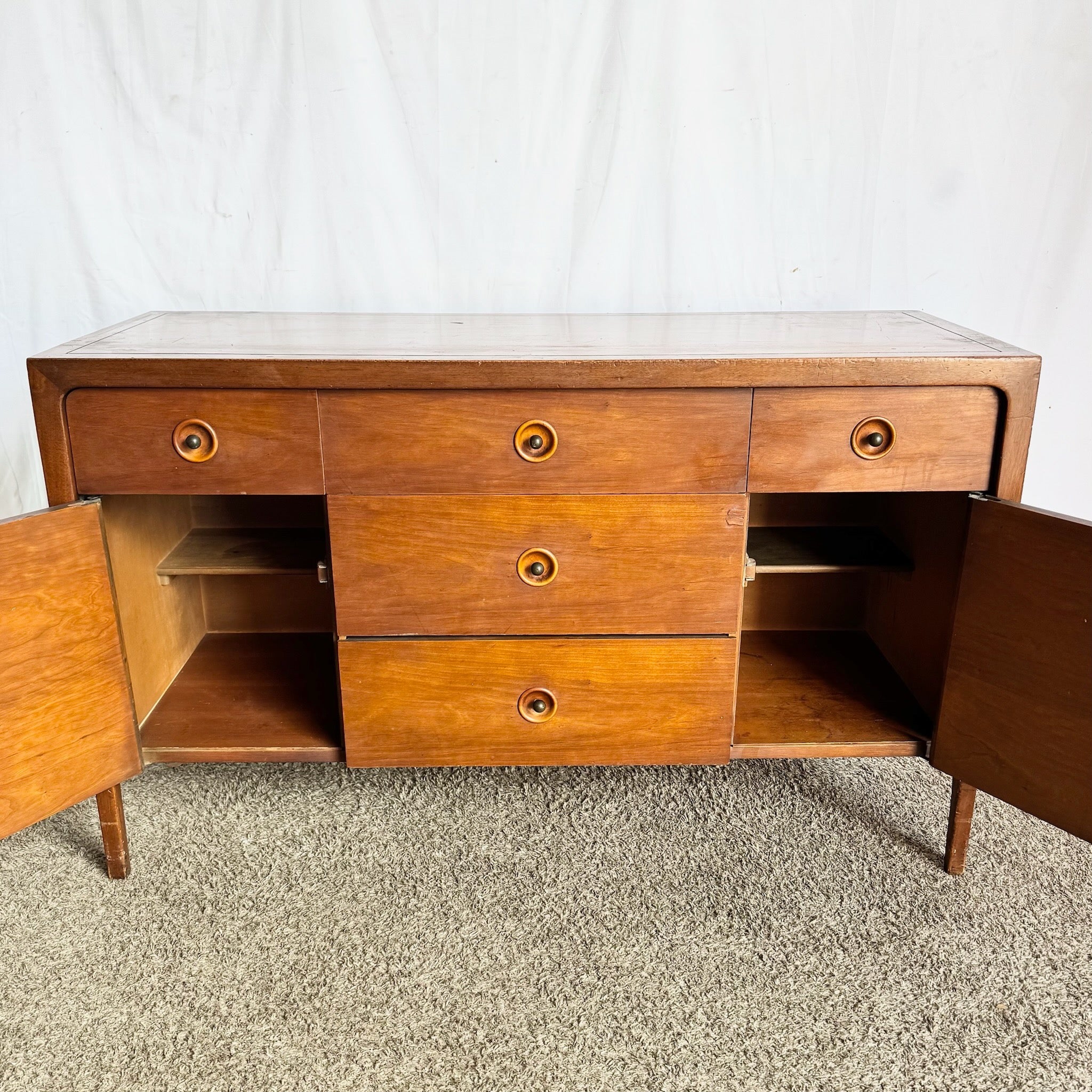 Mid 20th Century Modern Counterpoint Credenza by Drexel