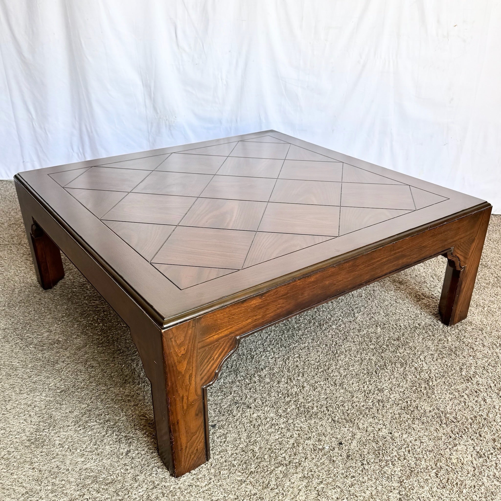 Vintage Henredon “Four Centuries” Wooden Coffee Table