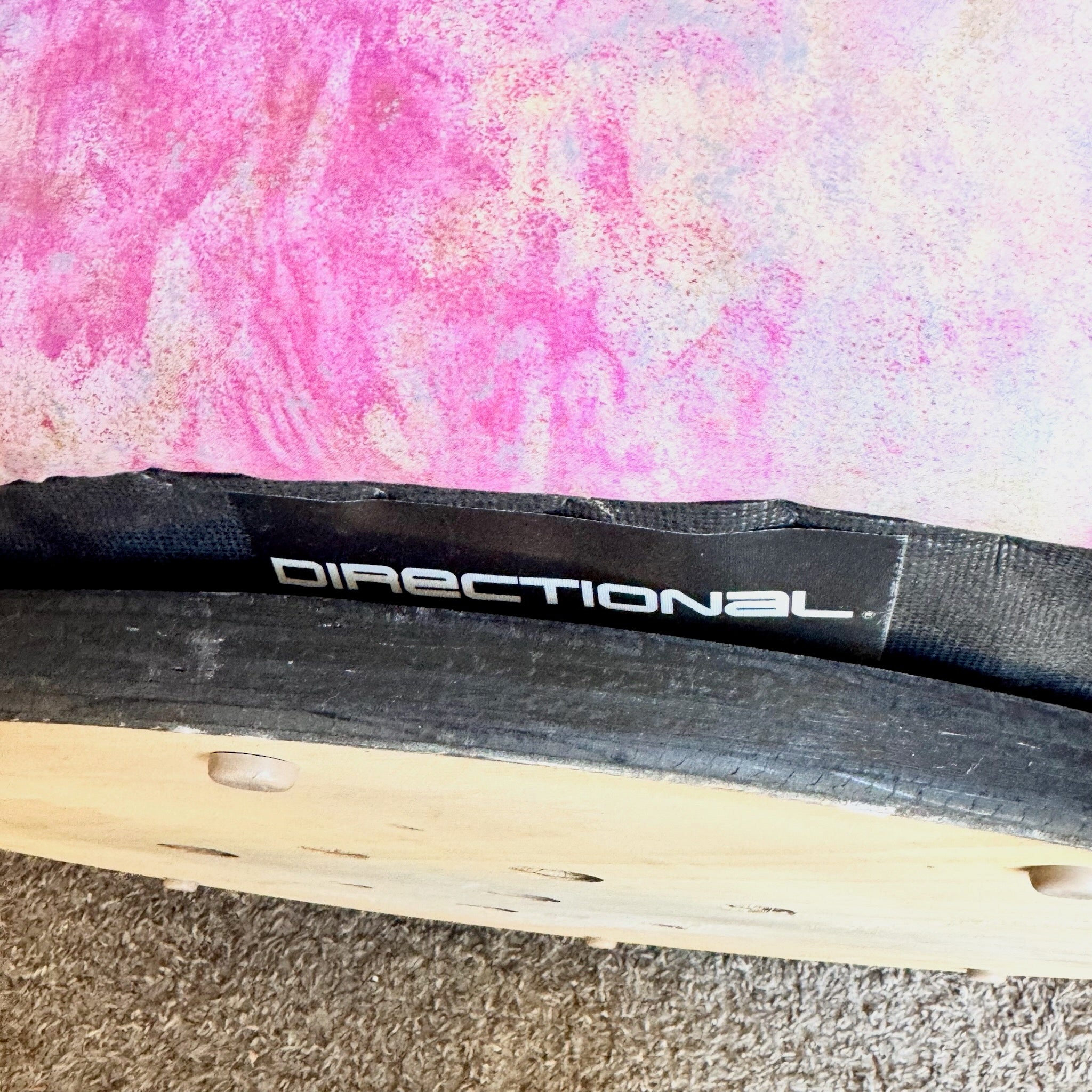 Postmodern Pink Multi Colored Nautilus Swivel Lounge Chairs by Directional - A Pair