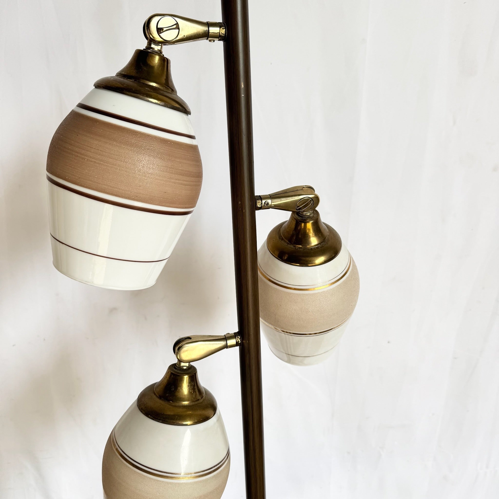 Mid-Century Modern Atomic Style Floor Lamp/Side Table