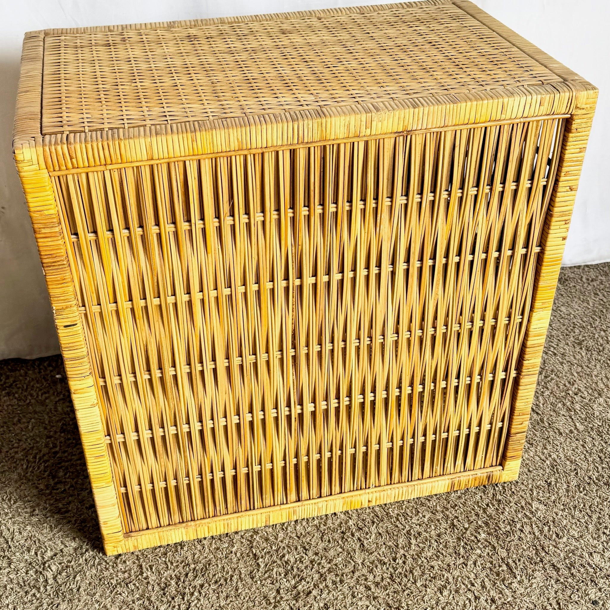 Boho Chic Wicker Cabinet/Sideboard