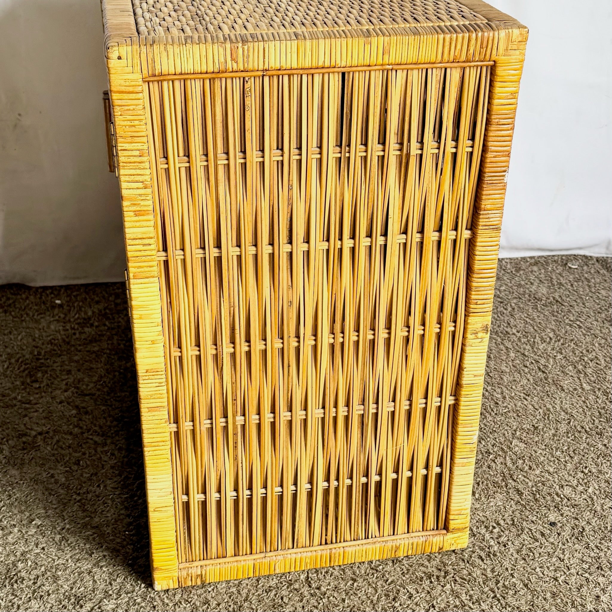 Boho Chic Wicker Cabinet/Sideboard