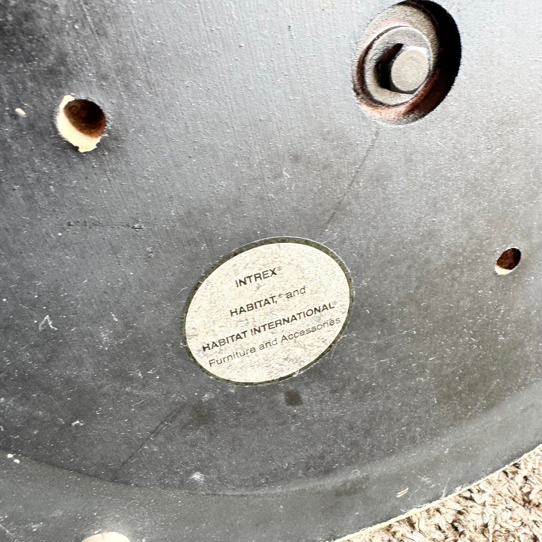 Postmodern Black Lacquered Cylindrical Pedestal