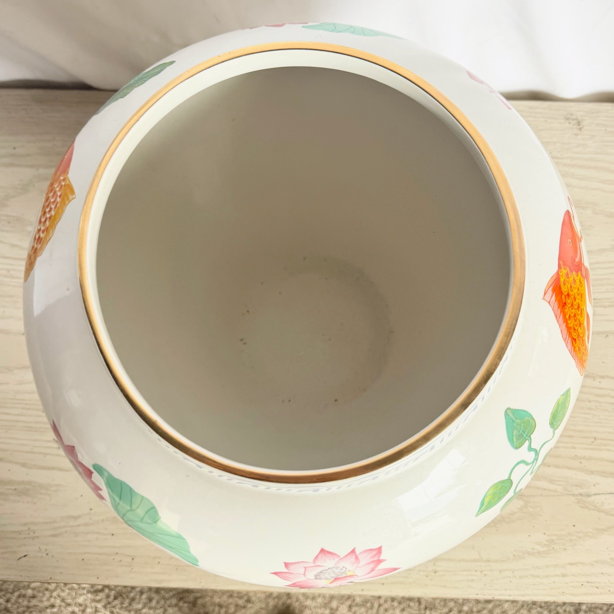 1987 “The Case of the Golden Carp” Vase by Zhe Zhou Jiang