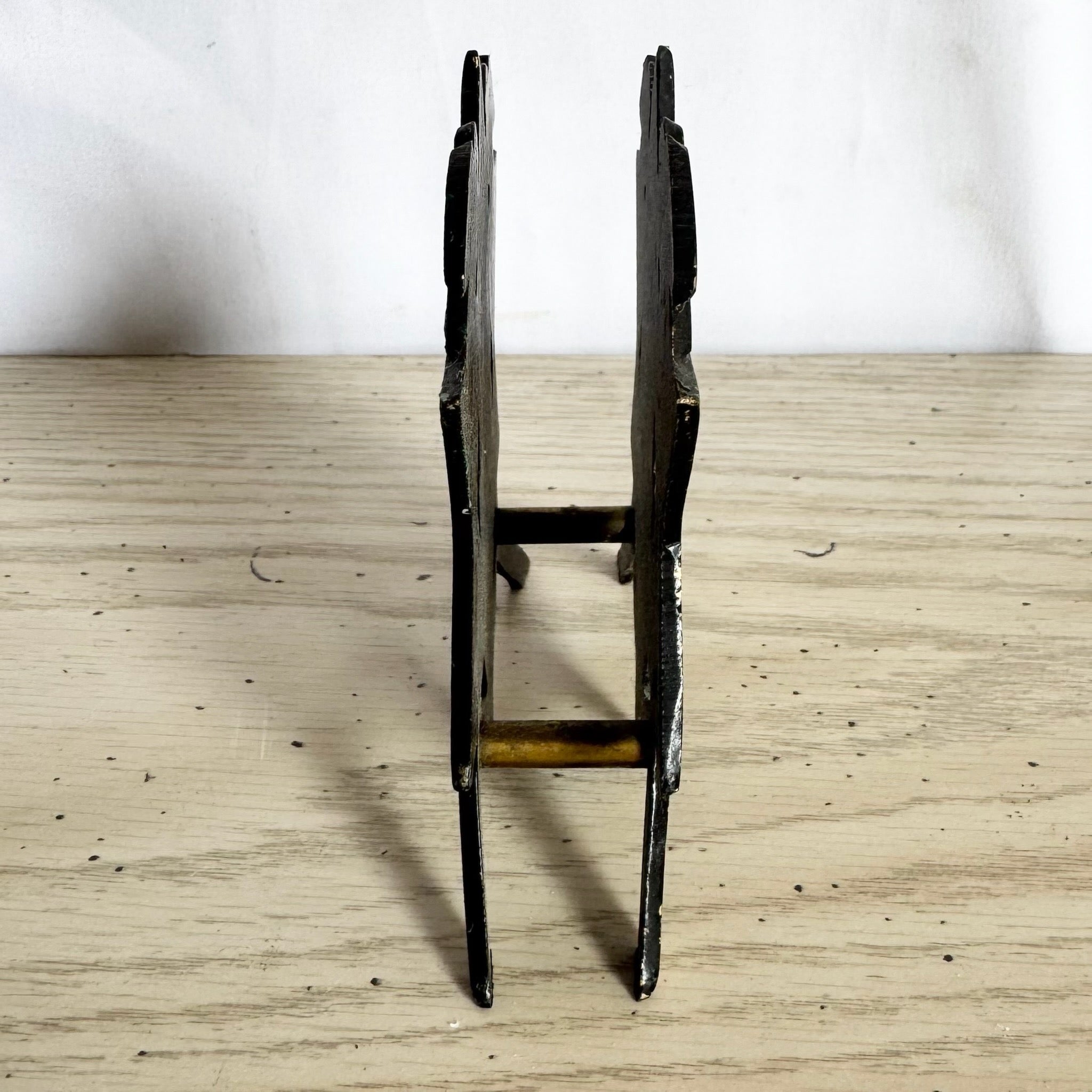 Vintage Israeli Brass “Shalom” Napkin Holder