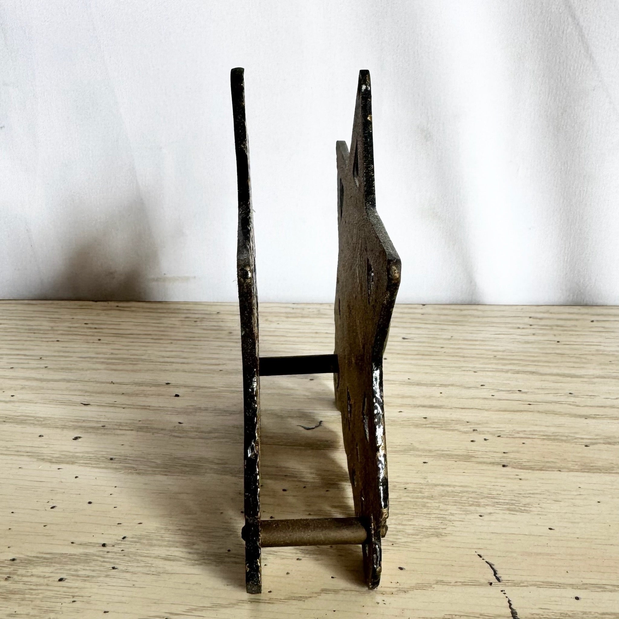 Vintage Israeli “Magen David” Brass Napkin Holder