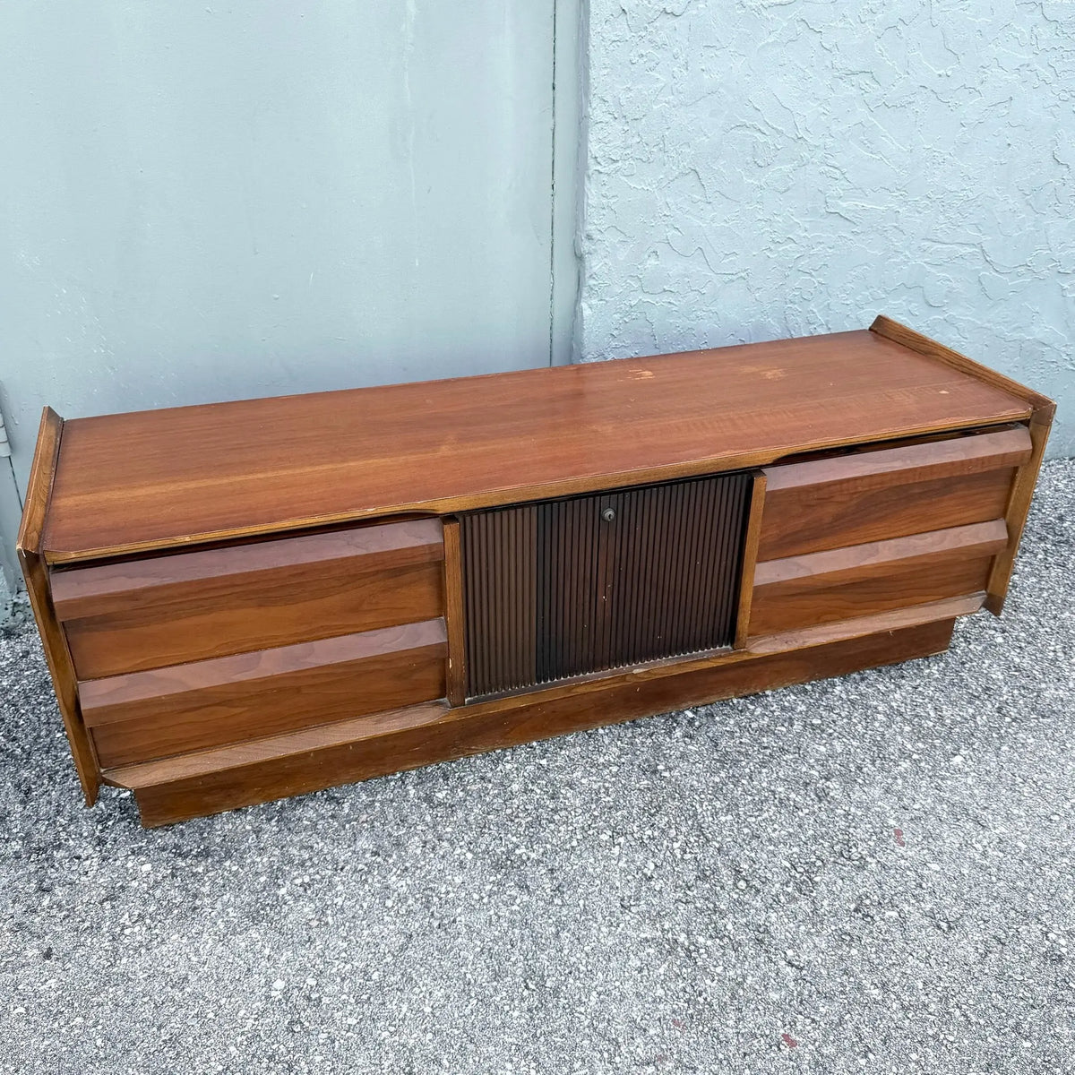 Mid-Century Modern Storage Chest by Lane Dolphin & Flamingo
