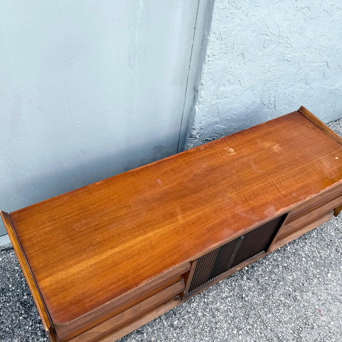 Mid-Century Modern Storage Chest by Lane Dolphin & Flamingo