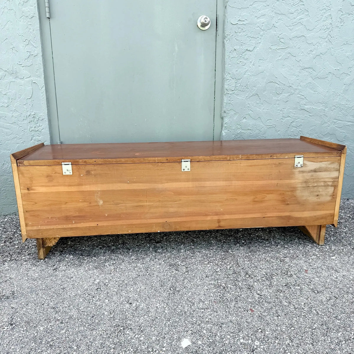 Mid-Century Modern Storage Chest by Lane Dolphin & Flamingo