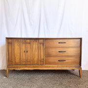 Mid Century Modern Walnut Credenza