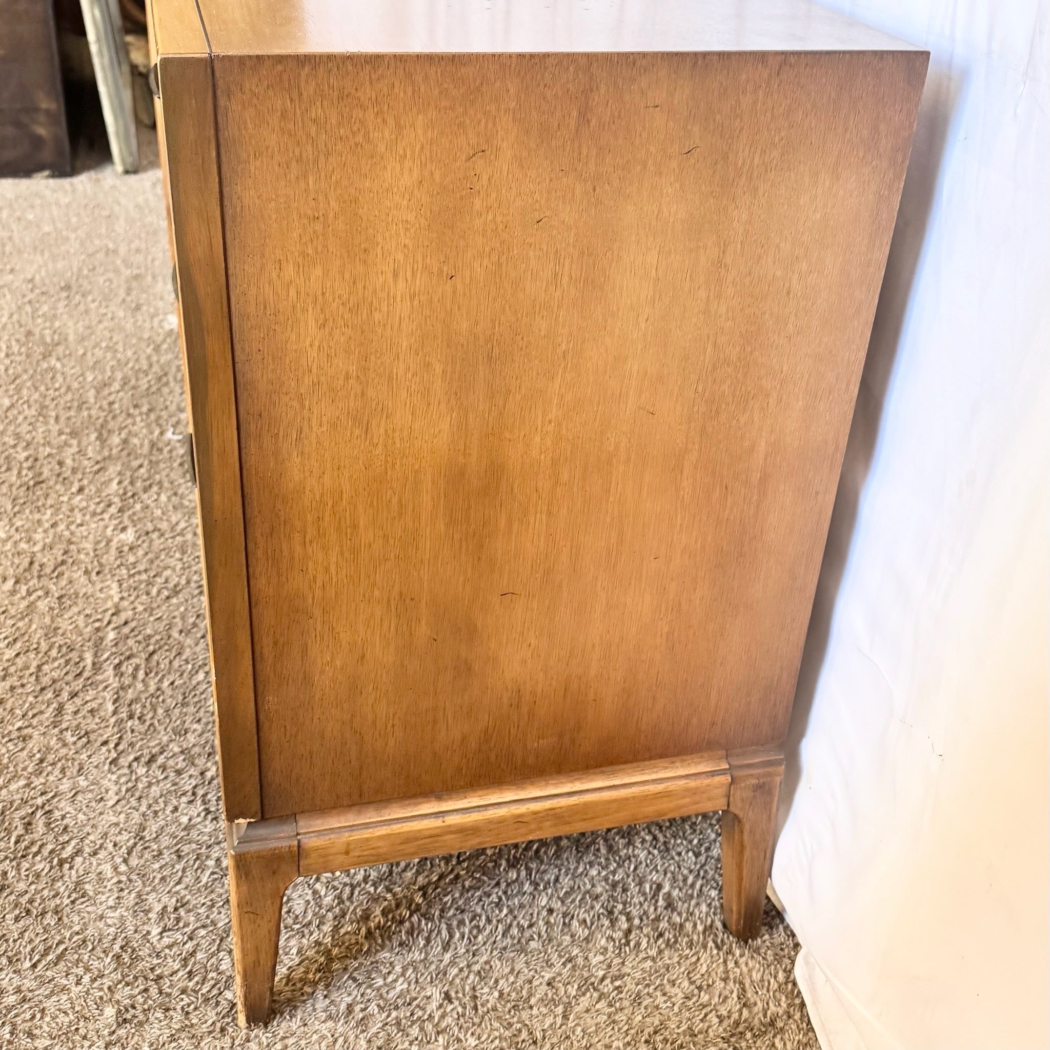 Mid Century Modern Walnut Credenza