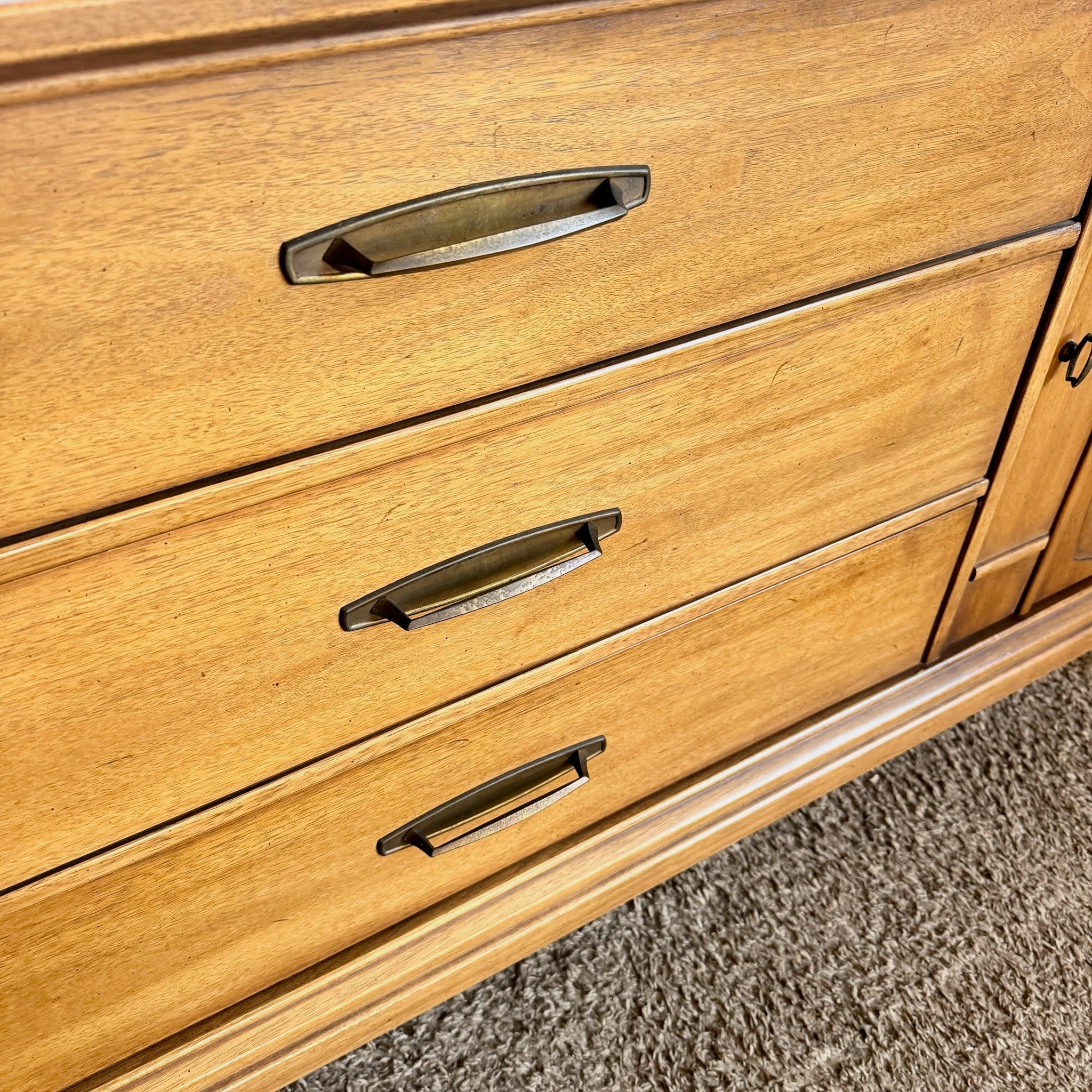 Mid Century Modern Walnut Credenza