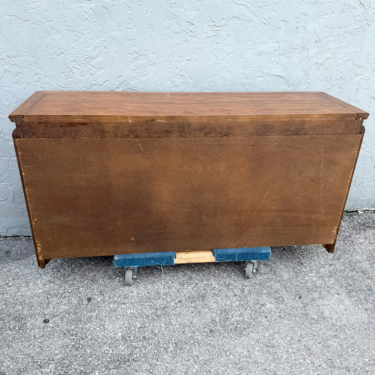 Century Furniture Chinoiserie Burlwood Credenza Dolphin & Flamingo
