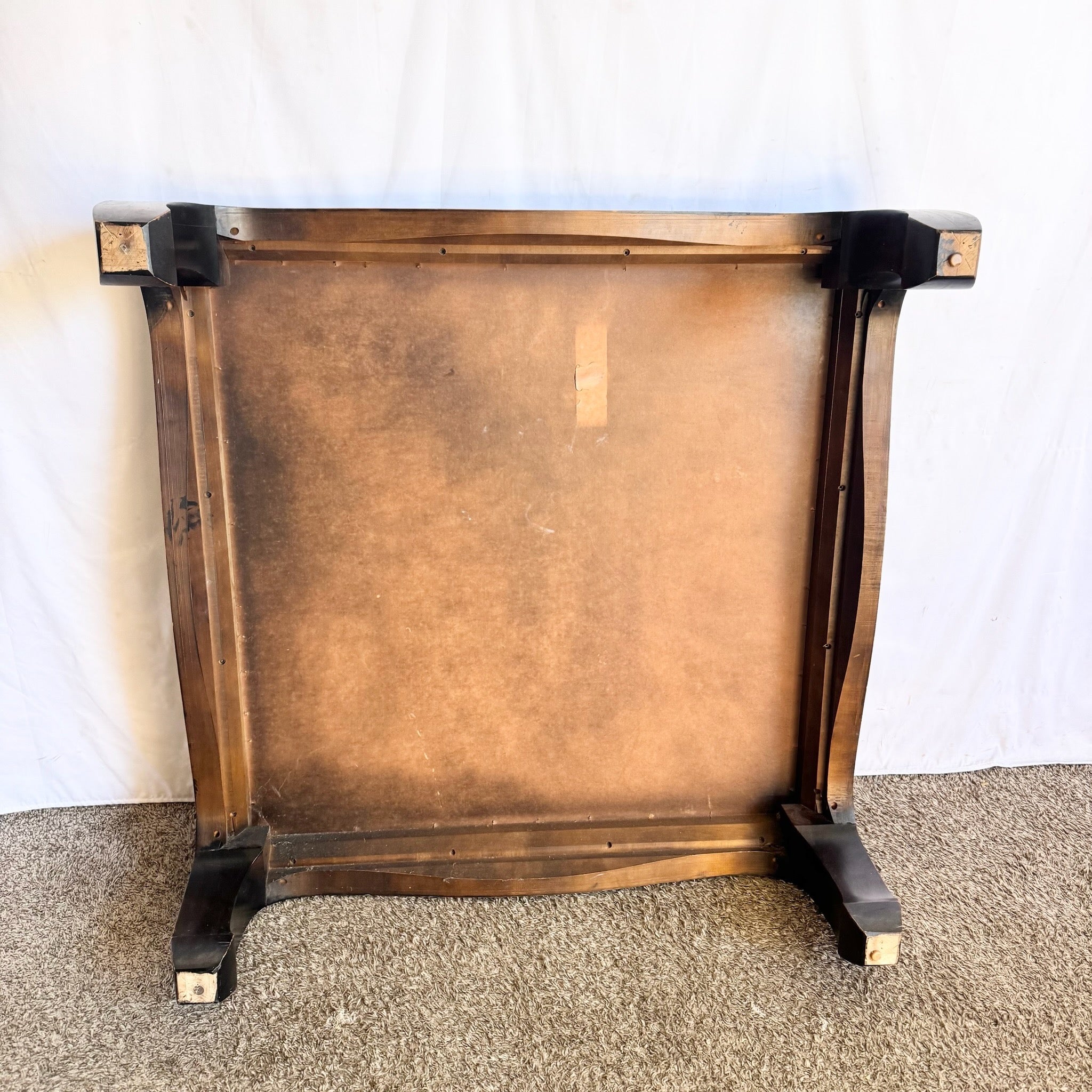 Vintage Ming Style Burl Wood Coffee Table