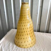 Vintage Italian Glass Pendant Lamp Shade by Toso & Massari for Leucos Dolphin & Flamingo