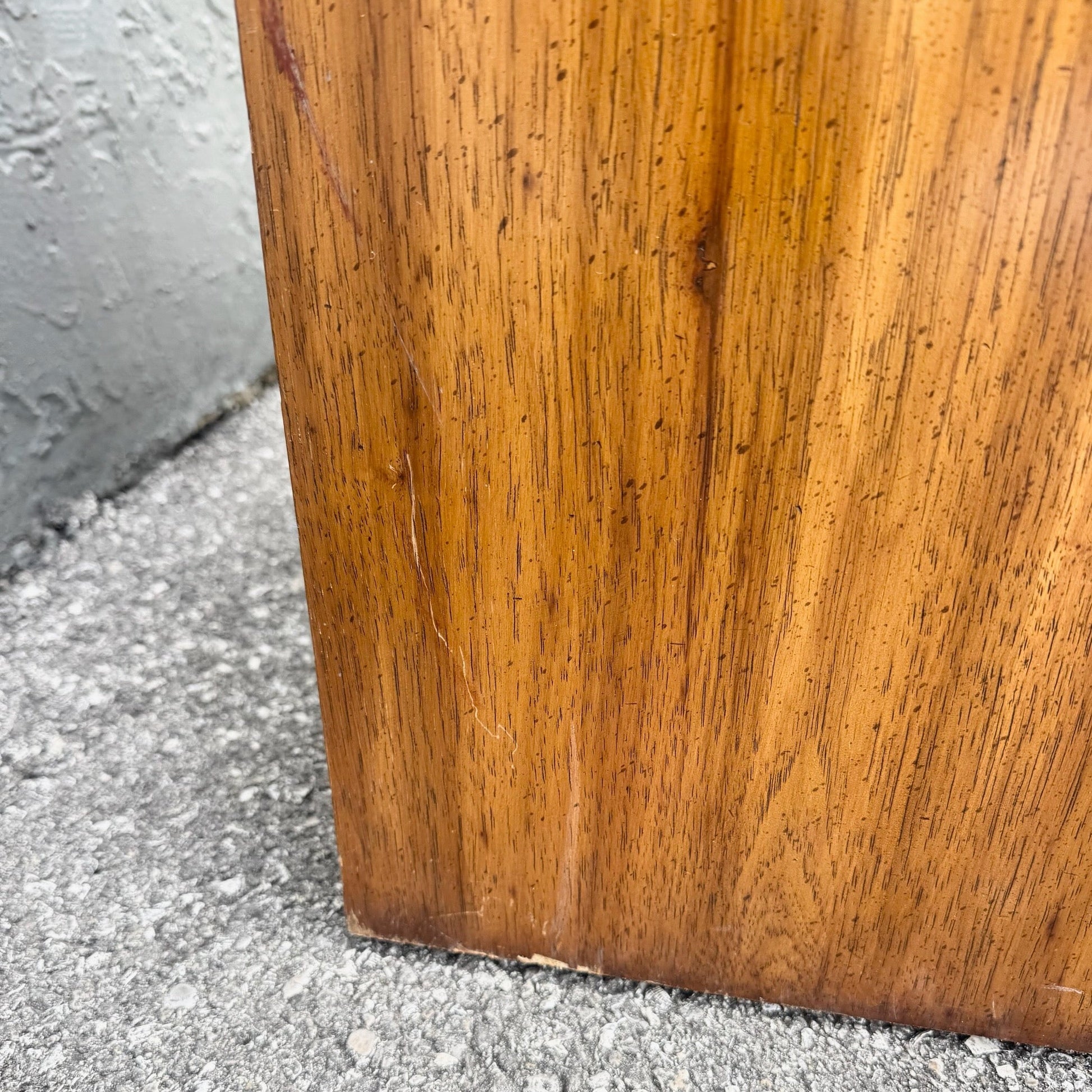 Vintage Huntley Campaign Desk by Thomasville Dolphin & Flamingo