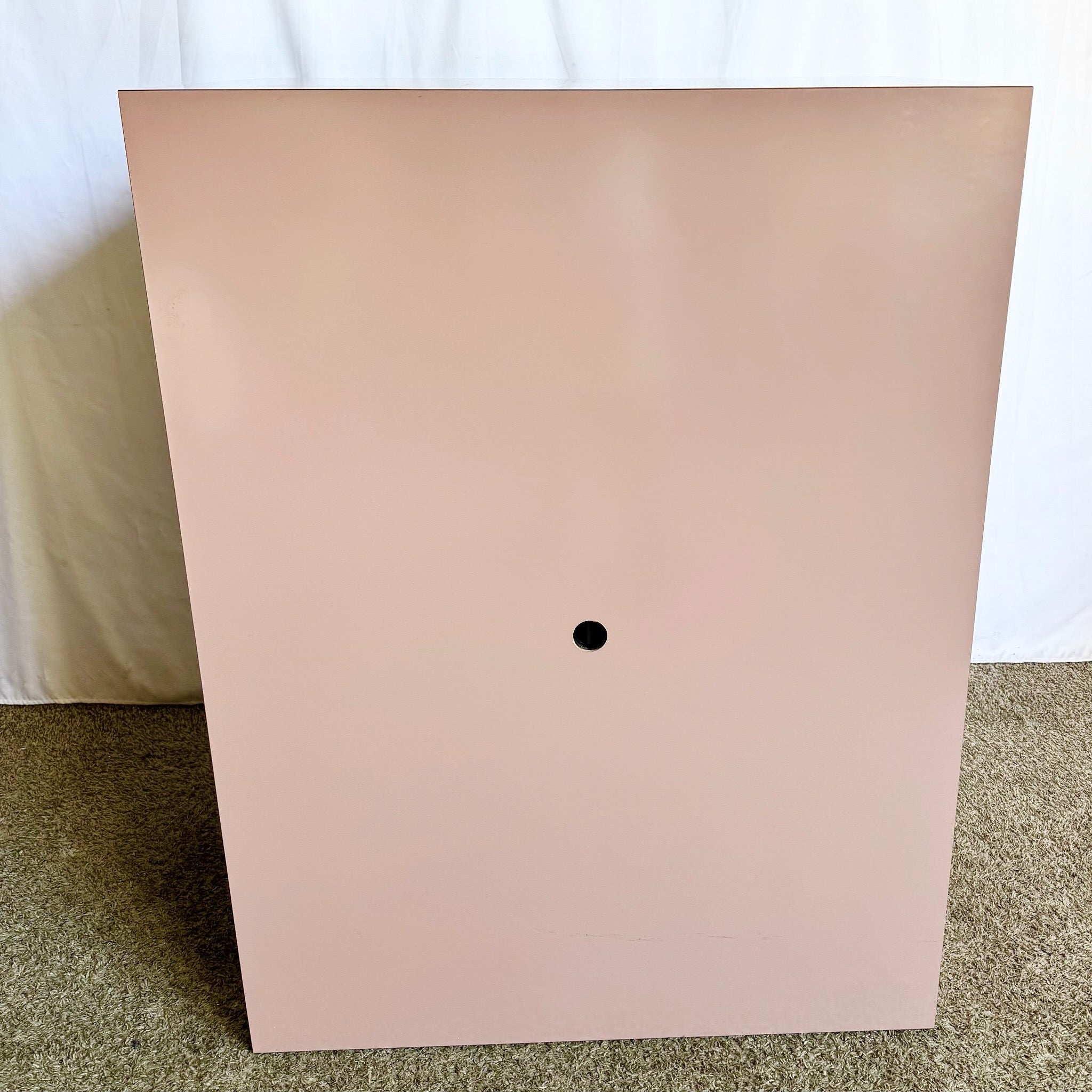Postmodern Mauve Lacquer Laminate Armoire