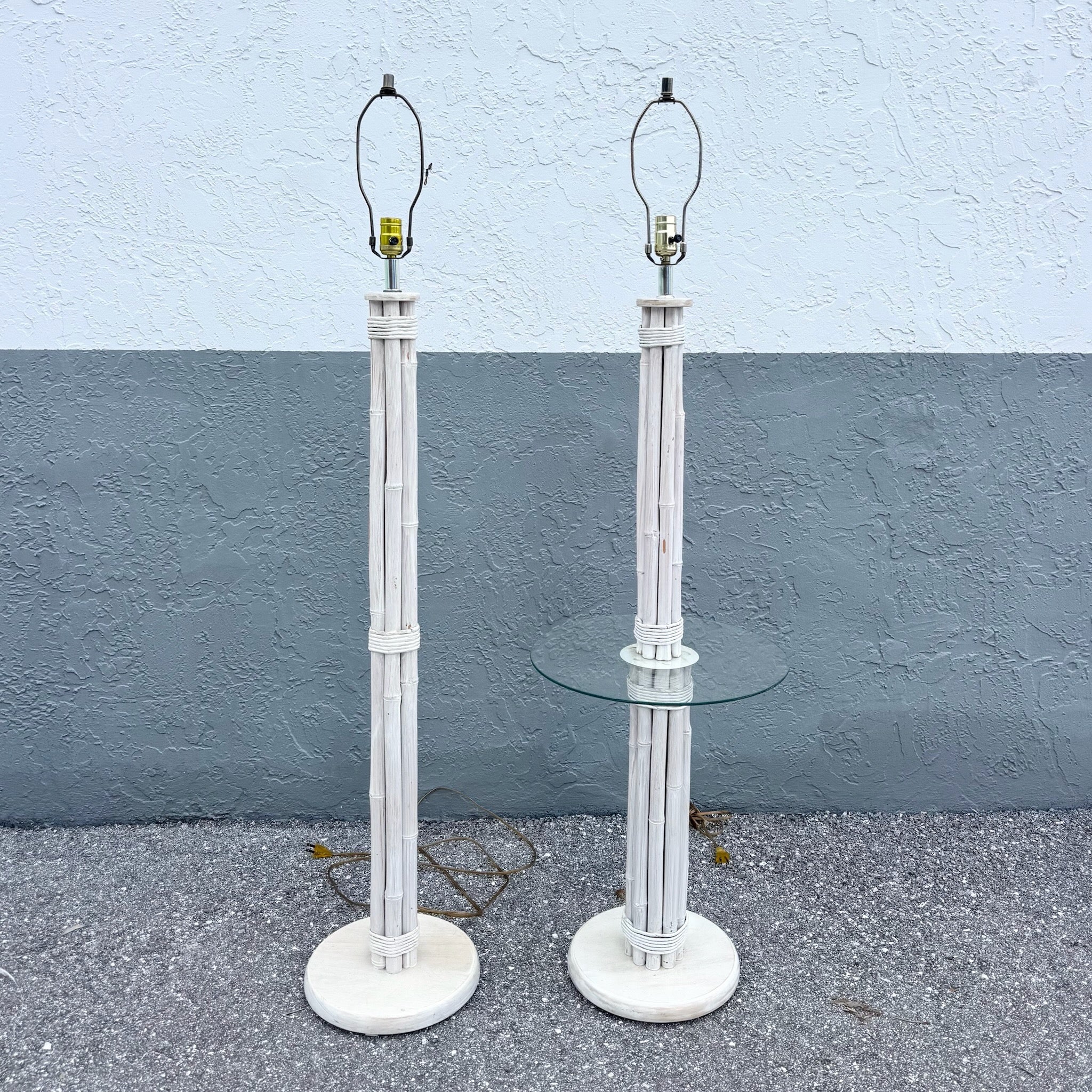 Floor Lamps - Dolphin & Flamingo