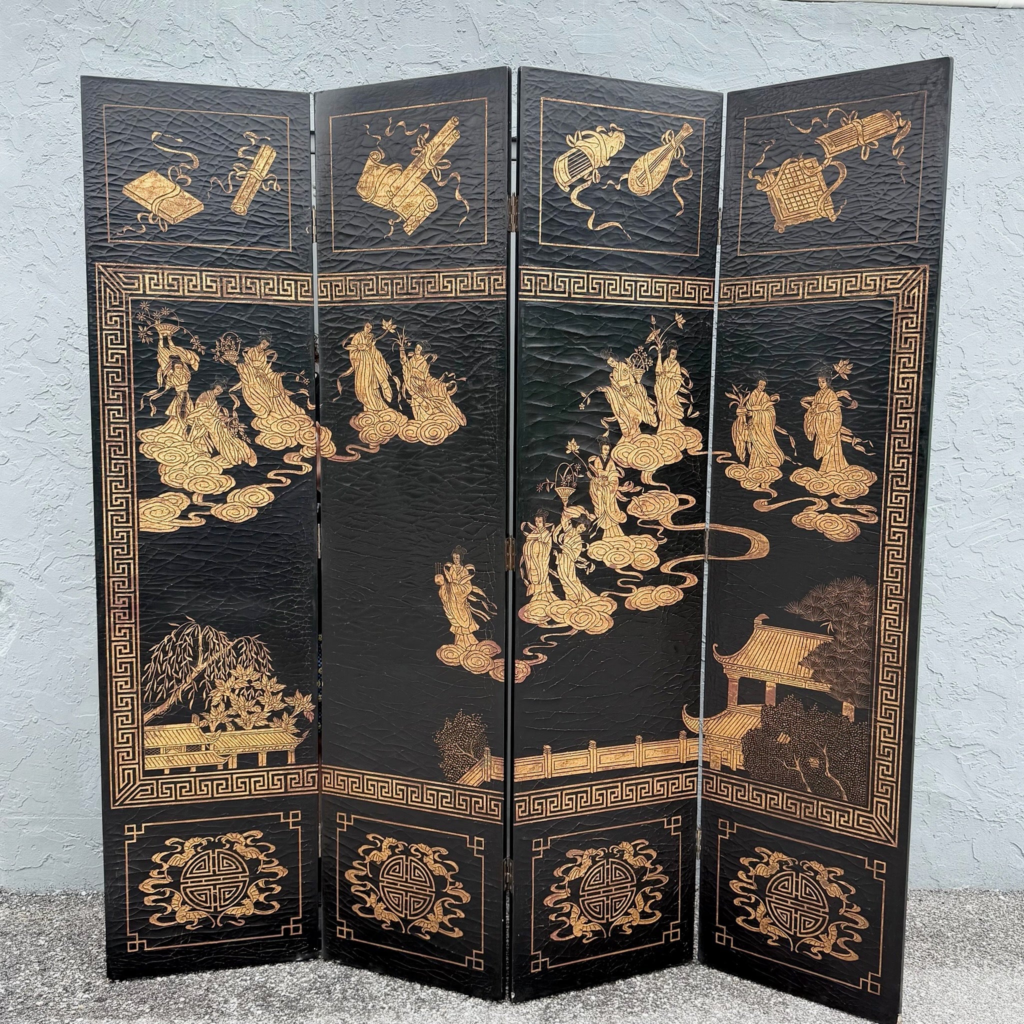 Room Dividers/Screens - Dolphin & Flamingo