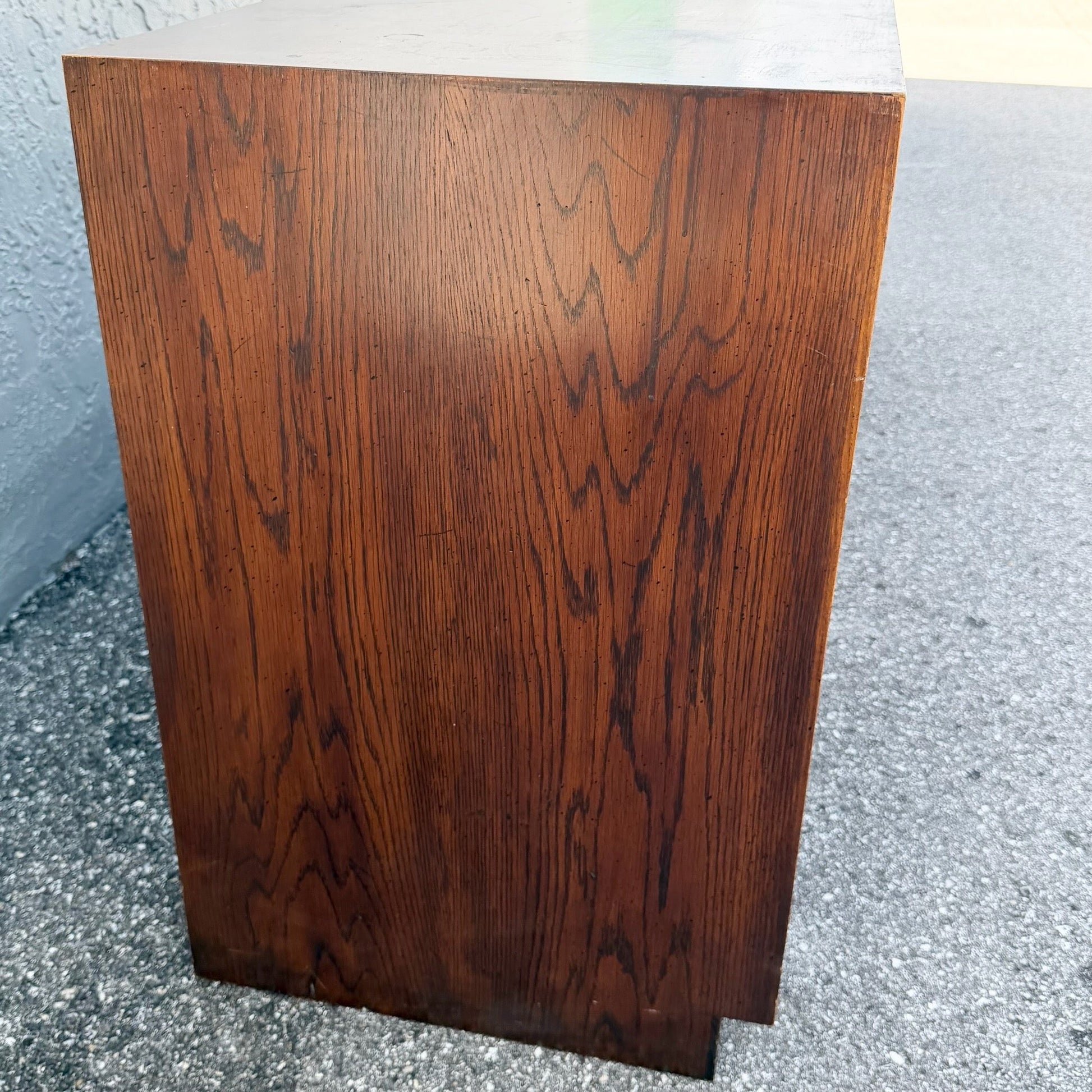 Vintage “Scene One” Campaign Dresser by Henredon Dolphin & Flamingo