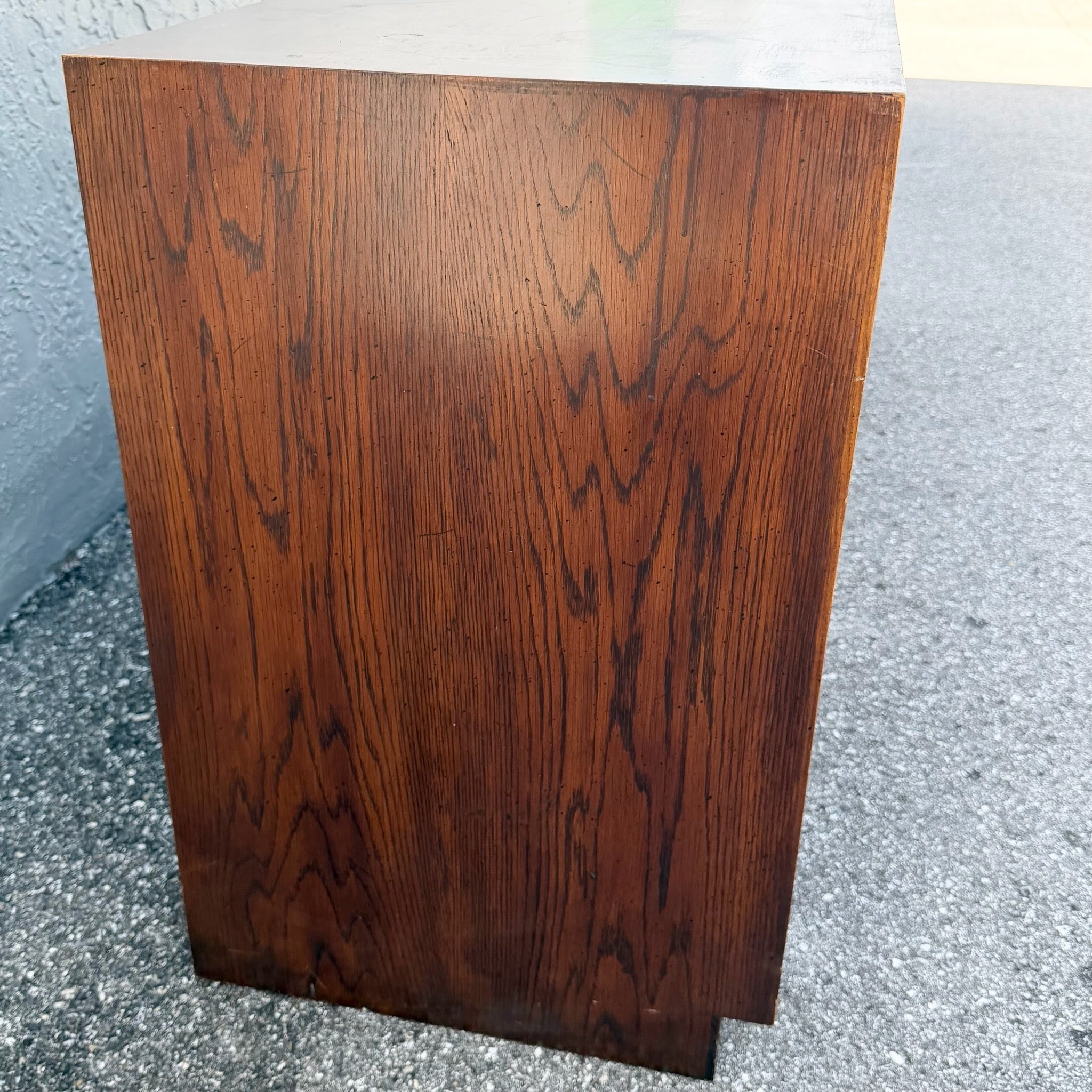 Vintage “Scene One” Campaign Dresser by Henredon Dolphin & Flamingo