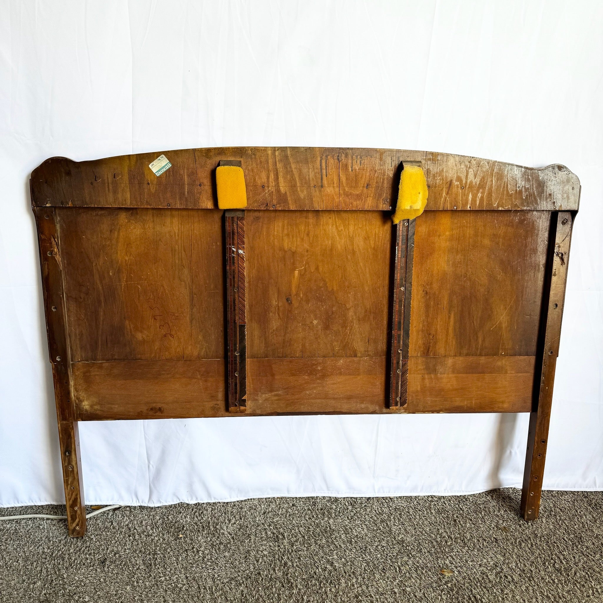 Antique Art Deco Waterfall Bed – Dolphin & Flamingo